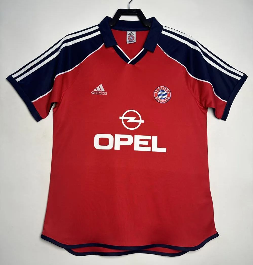 Retro 2000-01 Bayern Munich Home Kit S-XXL