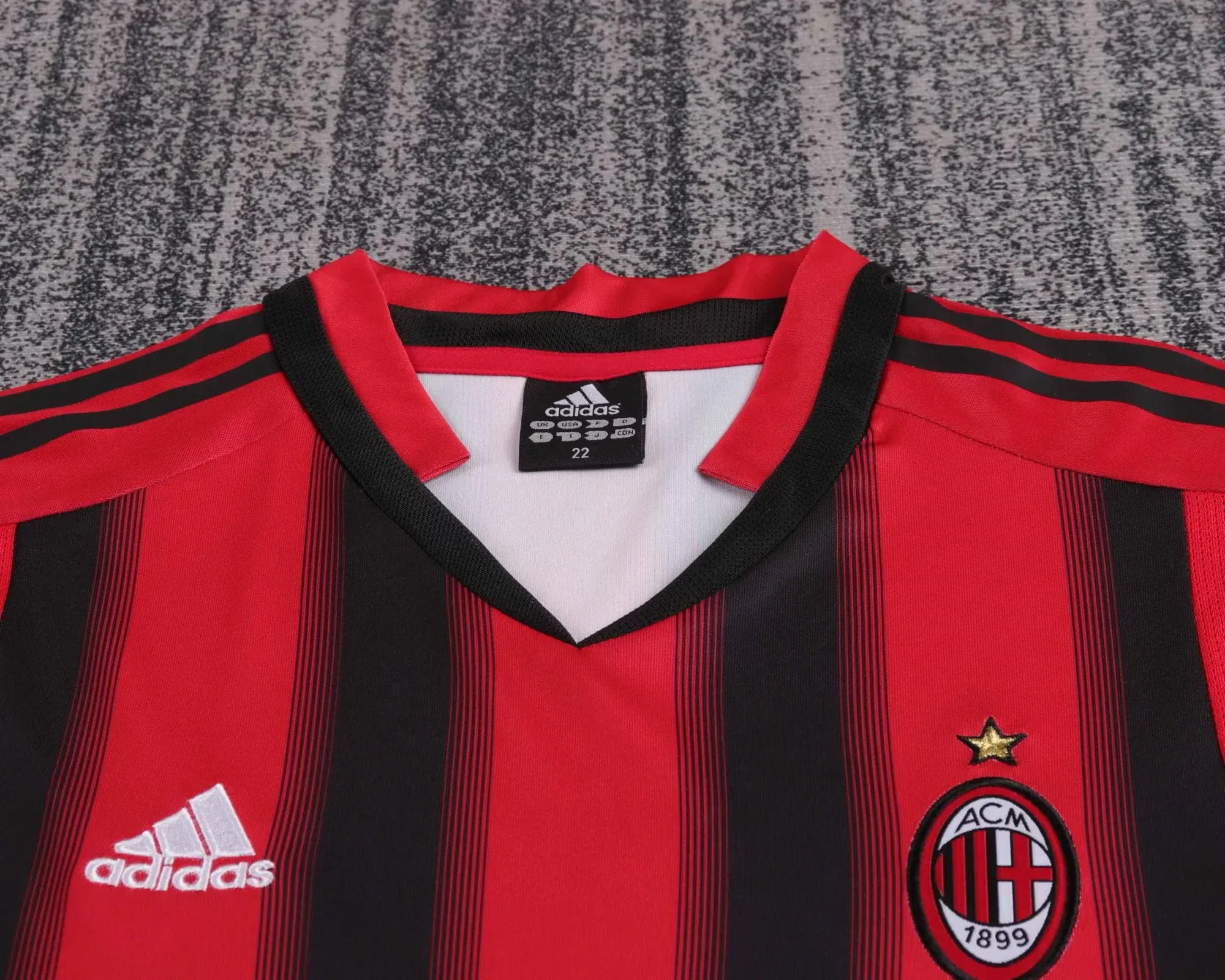Kids Retro Kit AC Milan 04/05 Home