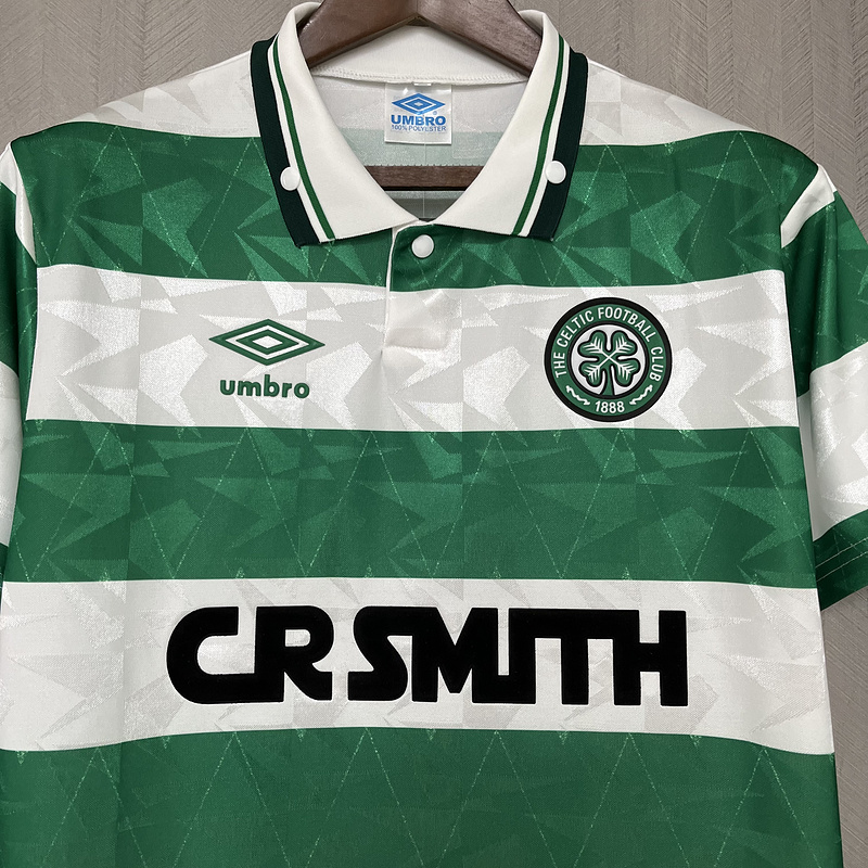Retro 1989-91 Celtic Home S-XXL