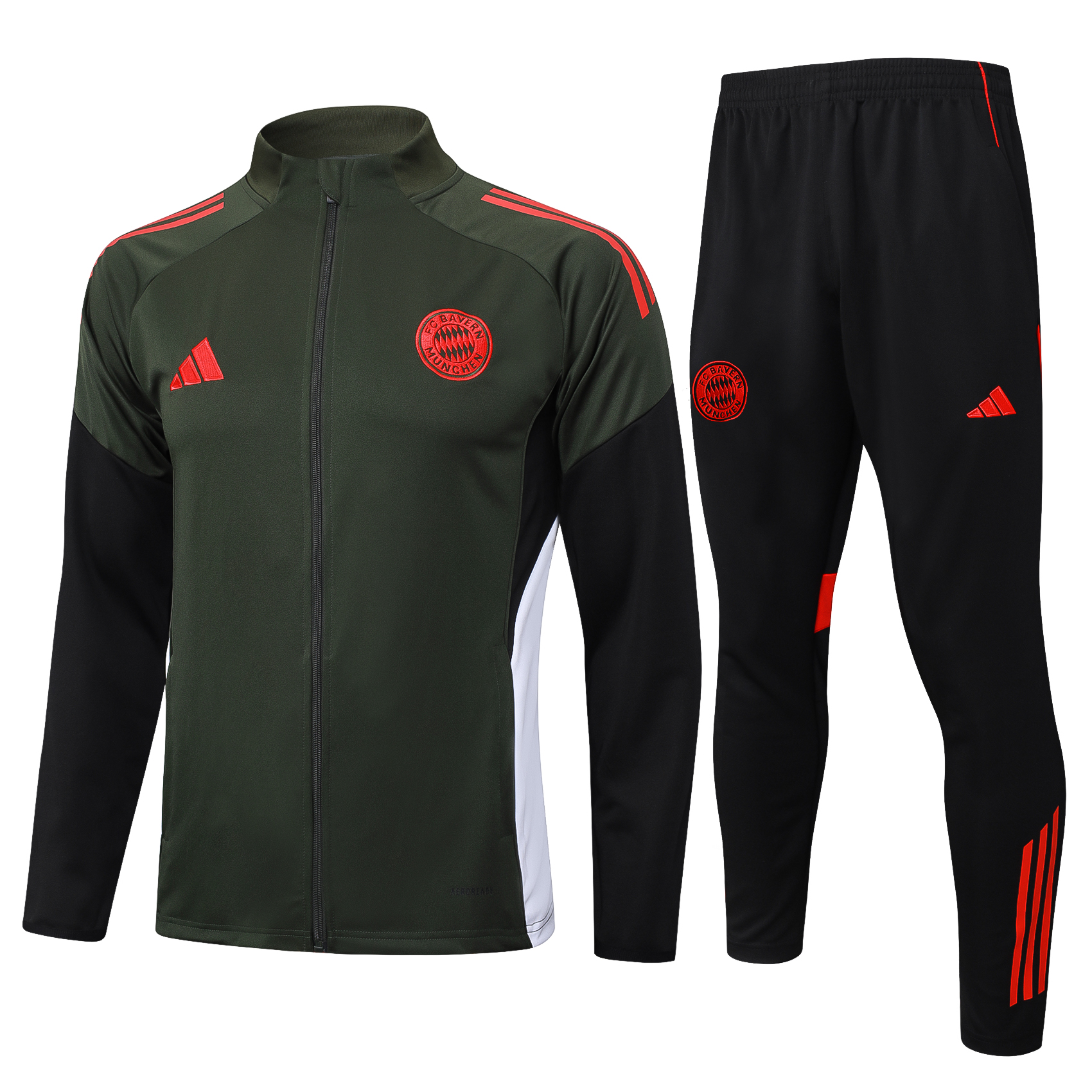 Adult/ Kids Bayern Full Zipper Training Suit A2521