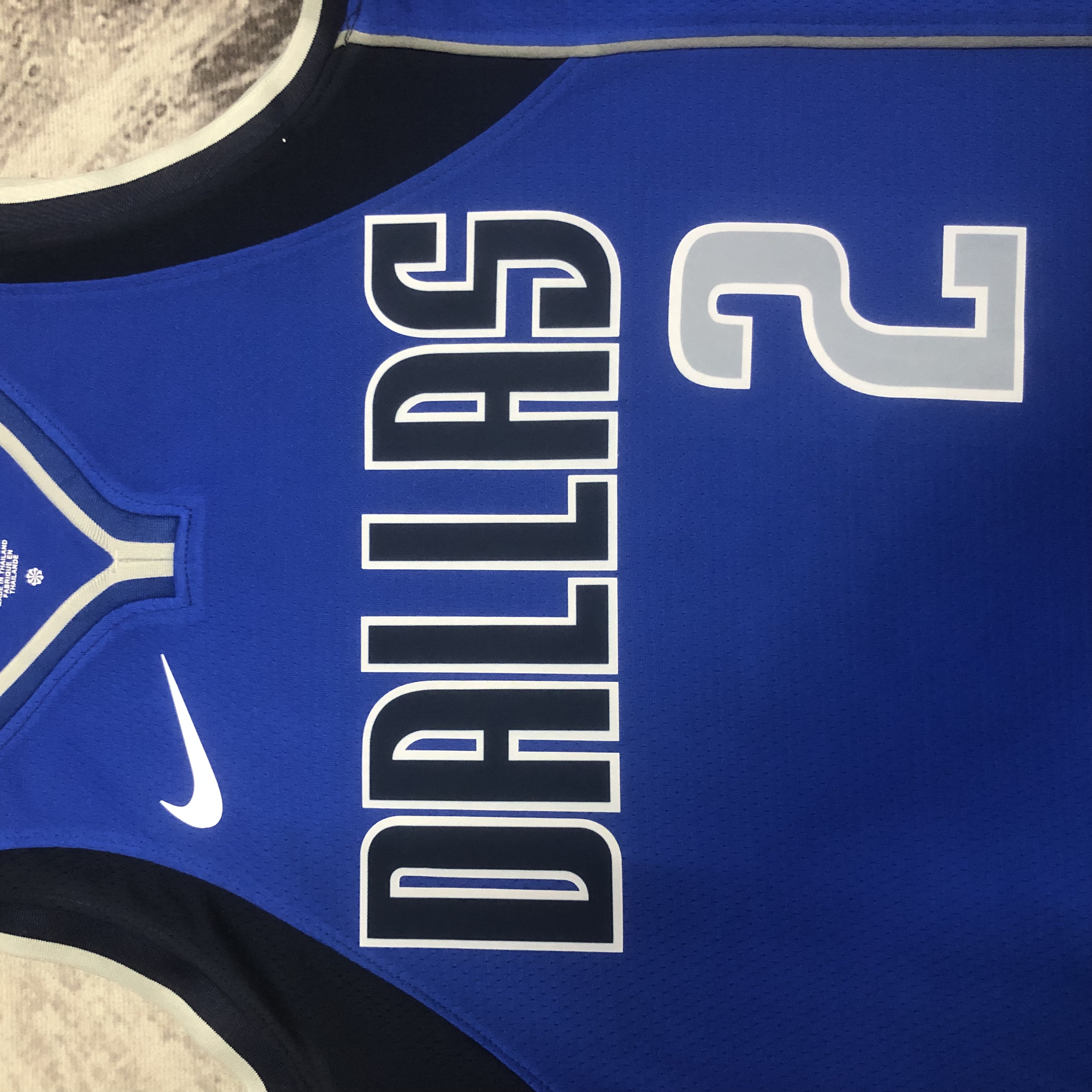 23 Season Mavericks Blue No.2 Irving