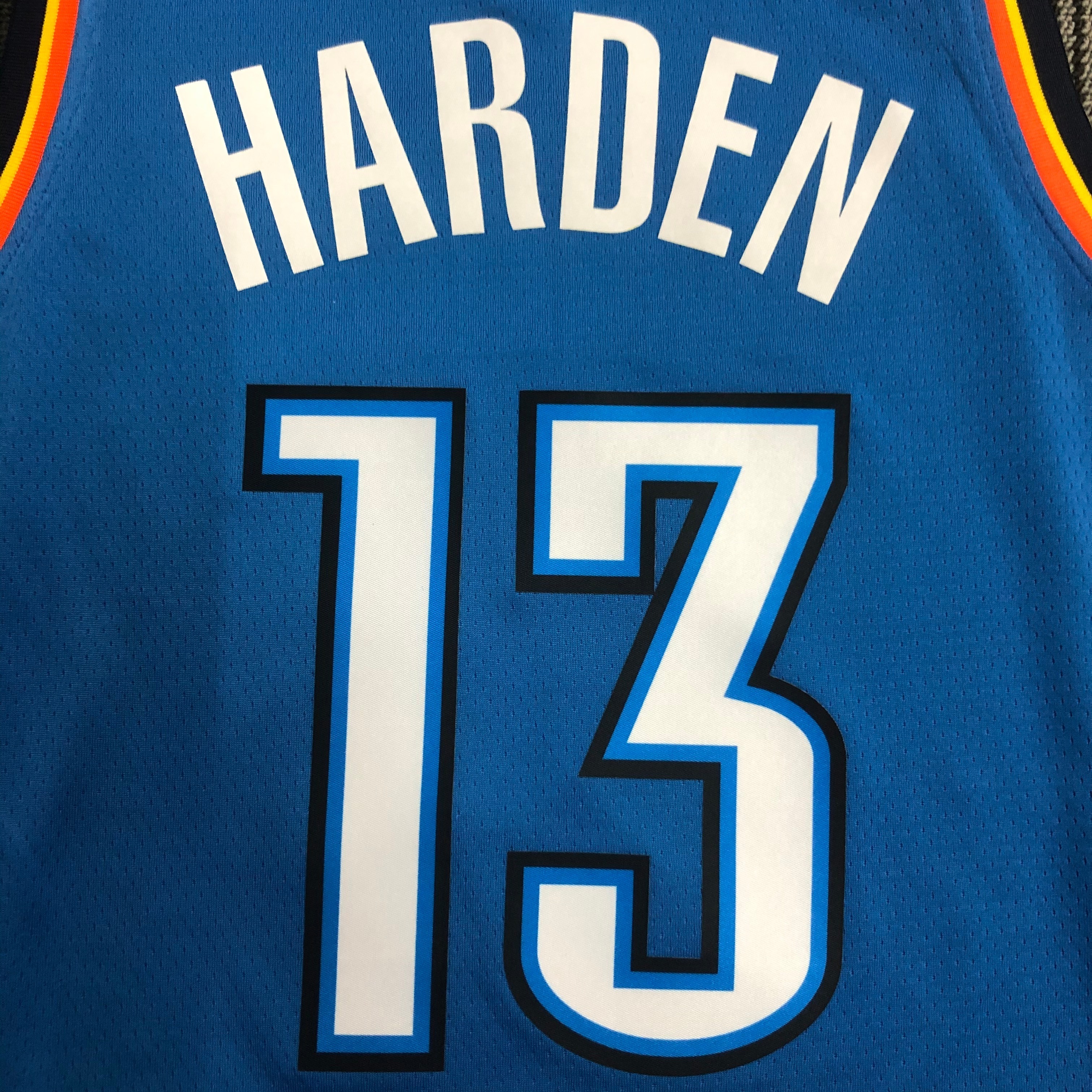 Oklahoma City Thunder Blue  No.13 HARDEN