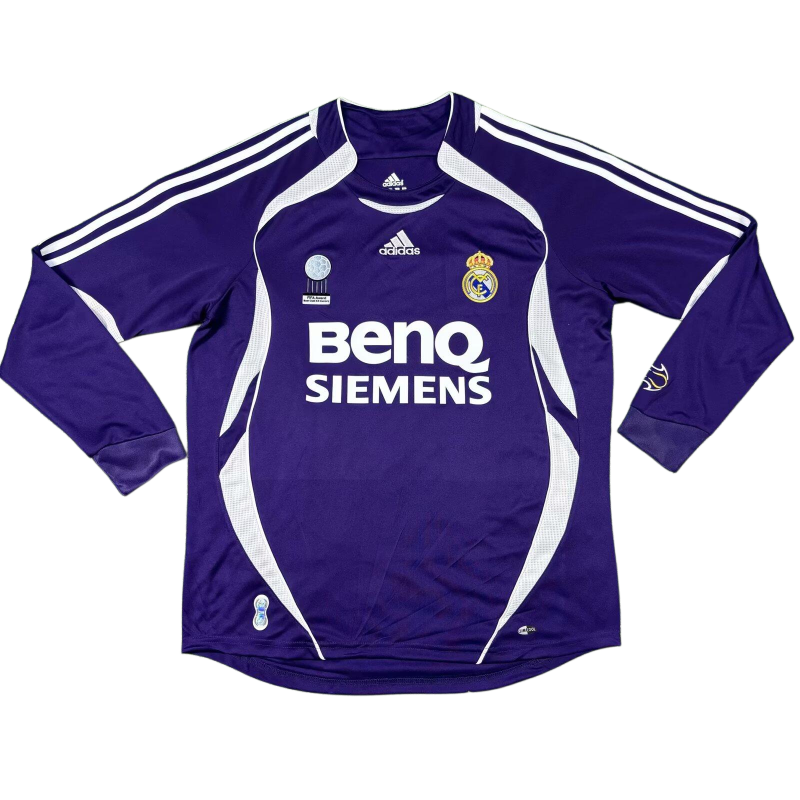 Retro Real Mαdrid 06/07 Third Long Sleeves S-XXL