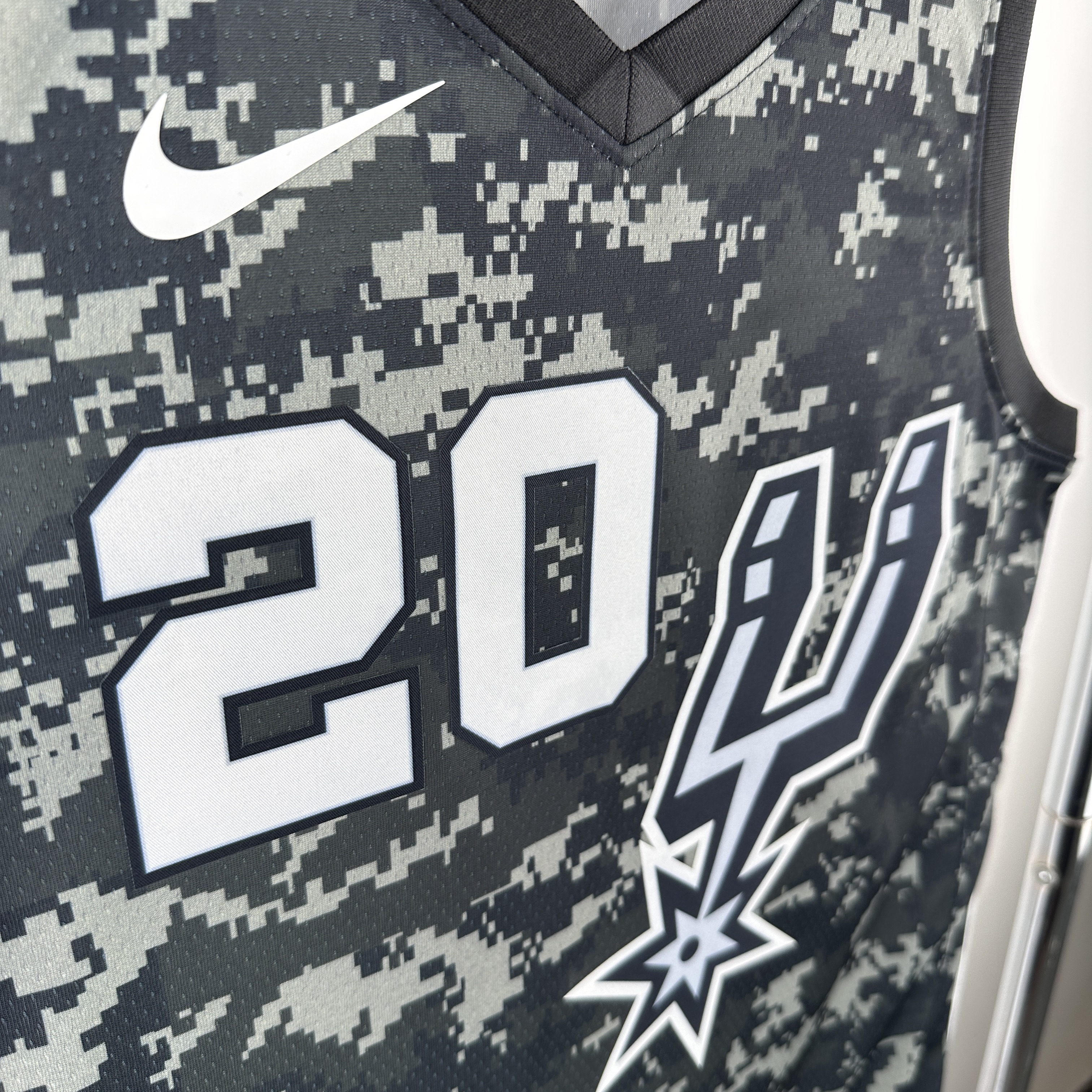 SAN ANTONIO SPURS CAMO  #20 GINOBILI