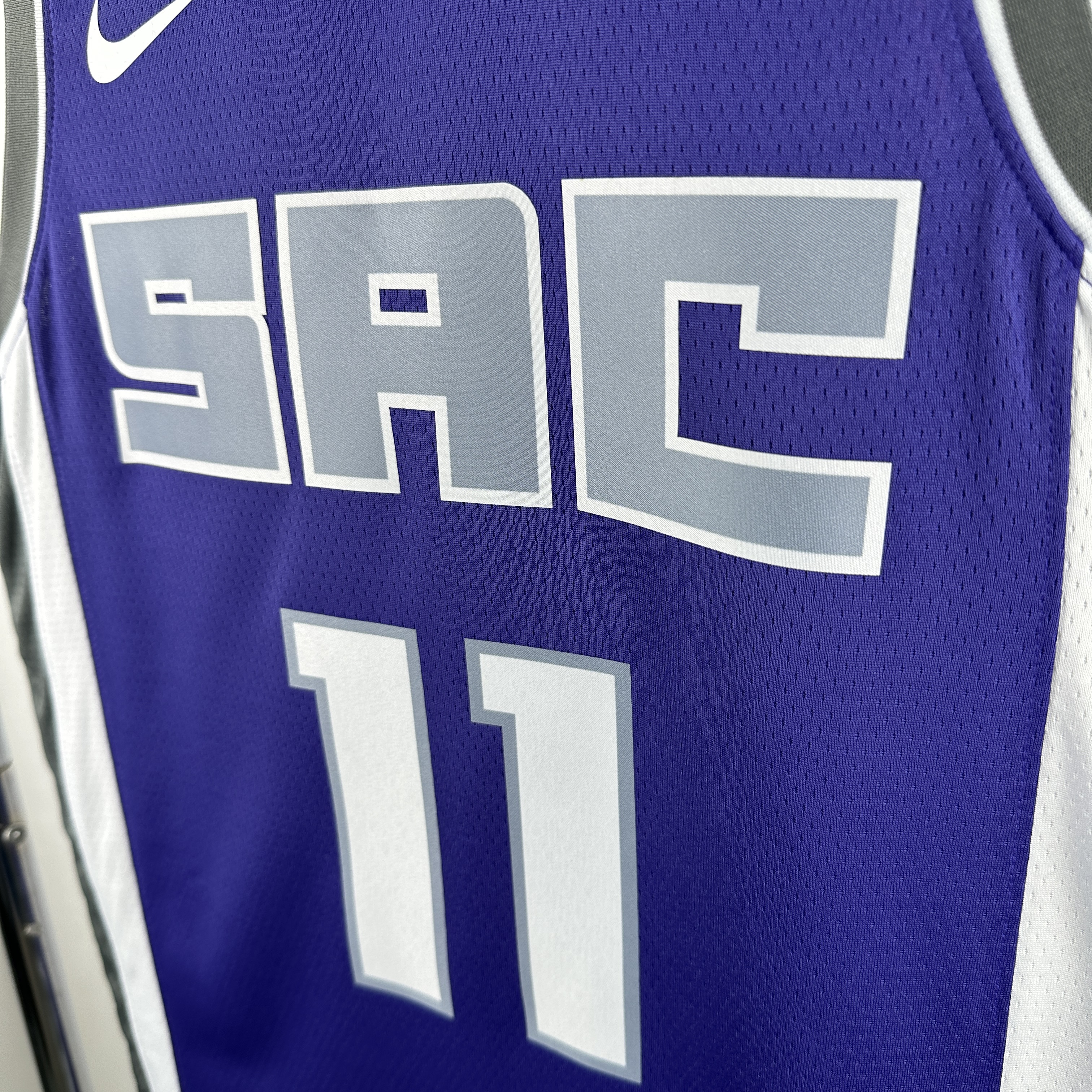 23 SEASON SACRAMENTO KINGS Away Purple  #11 SABONIS