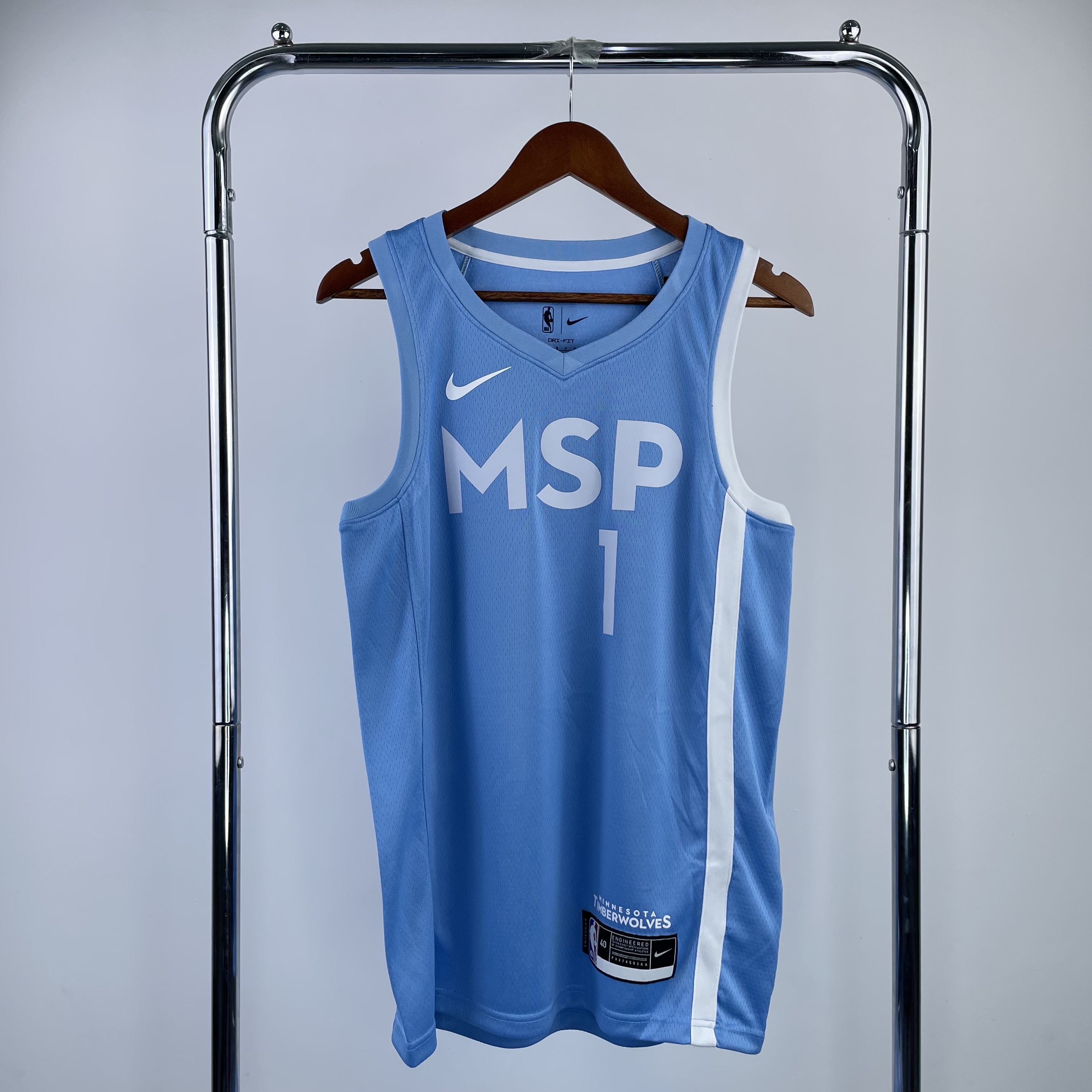 19-20 SEASON MINNESOTA TIMBERWOLVES  NO.1 EDWARDS