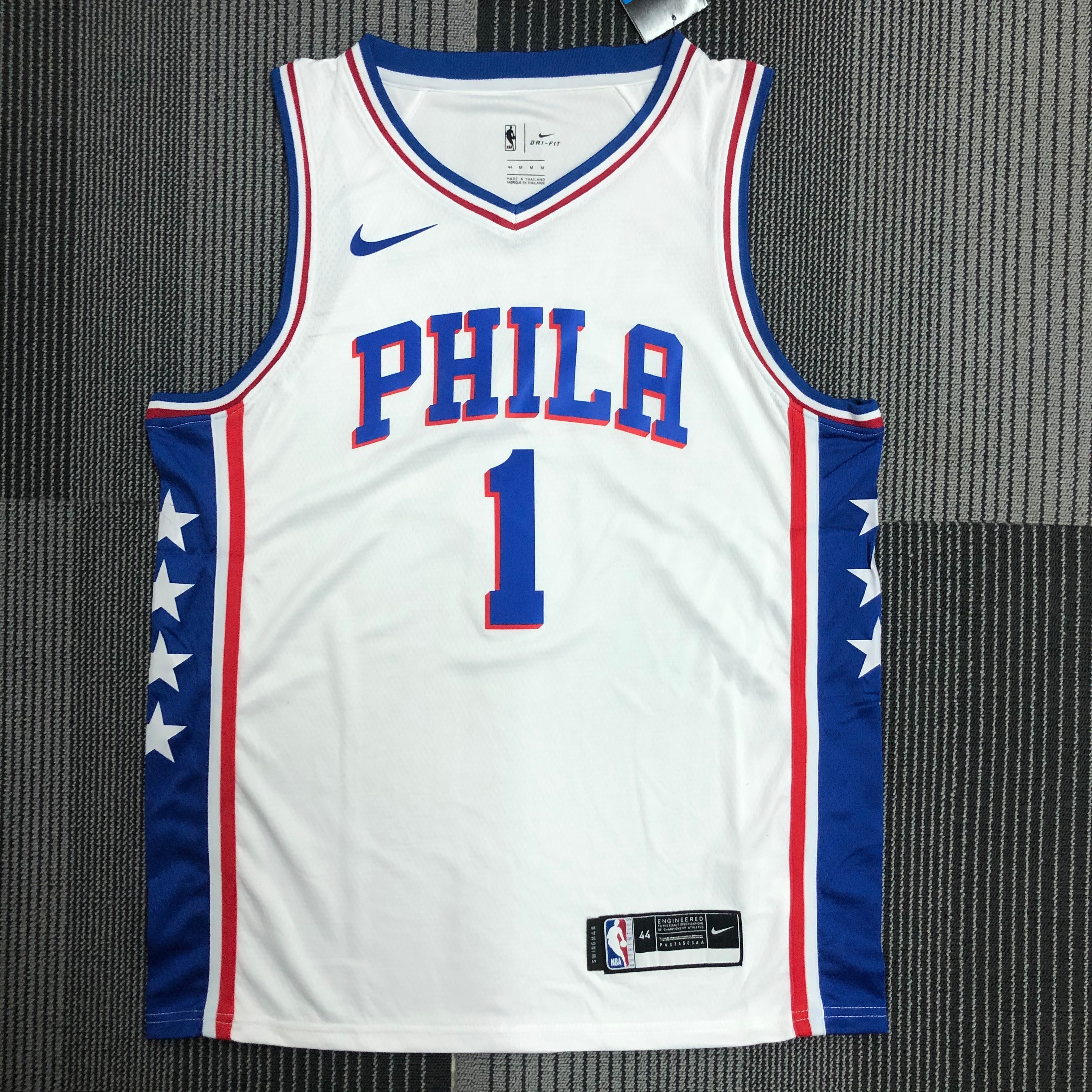 Philadelphia 76ers White V  #1 Harden