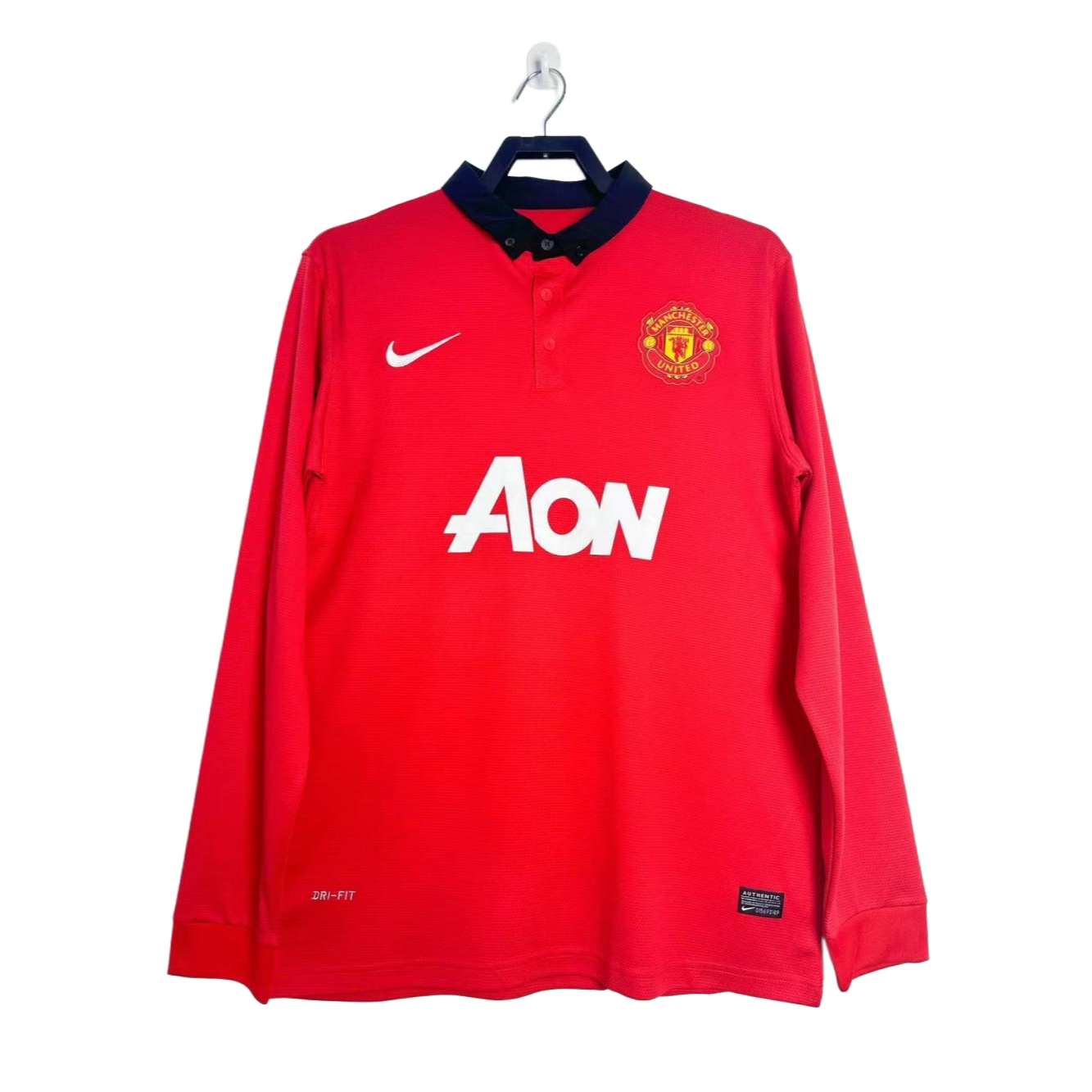 Retro Manchester United 2013/14 Home Long Sleeves