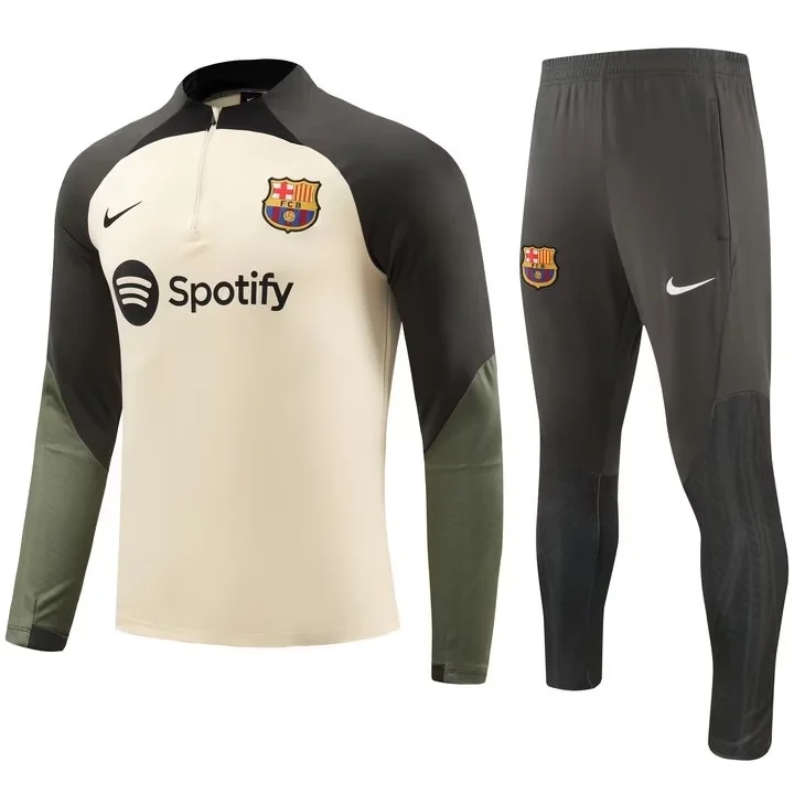 2023 Barcelona Training Suit with Half-zip Size: S-3XL