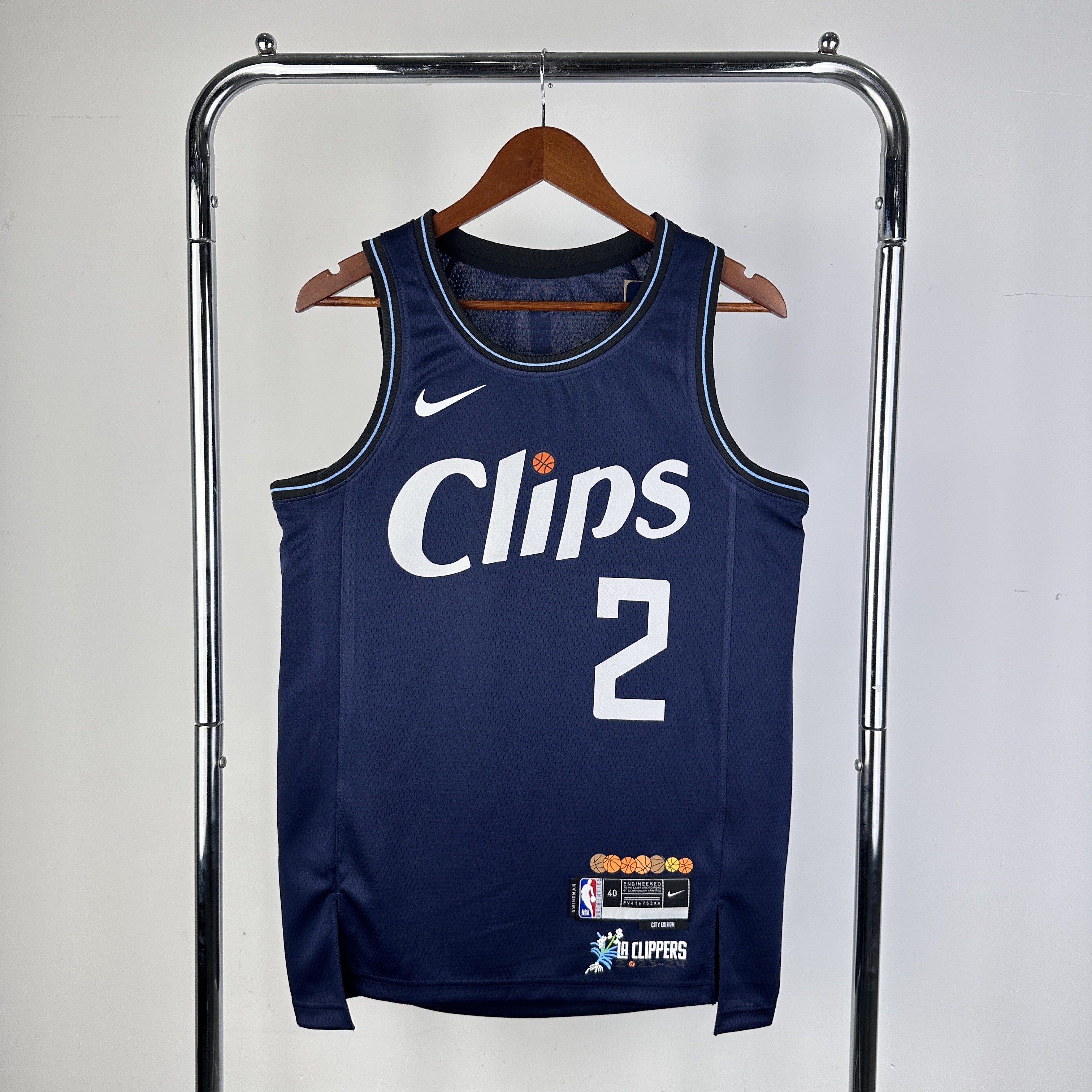 23 Season Los Angeles Clippers City Edition No.2 Leonard