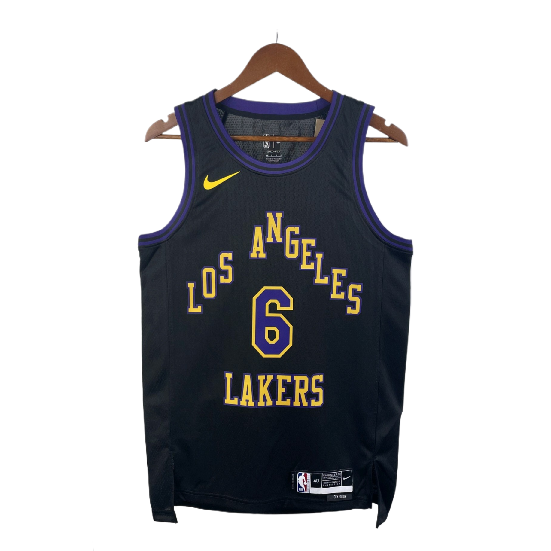 24 Season Lakers City Edition No.6 JAMES