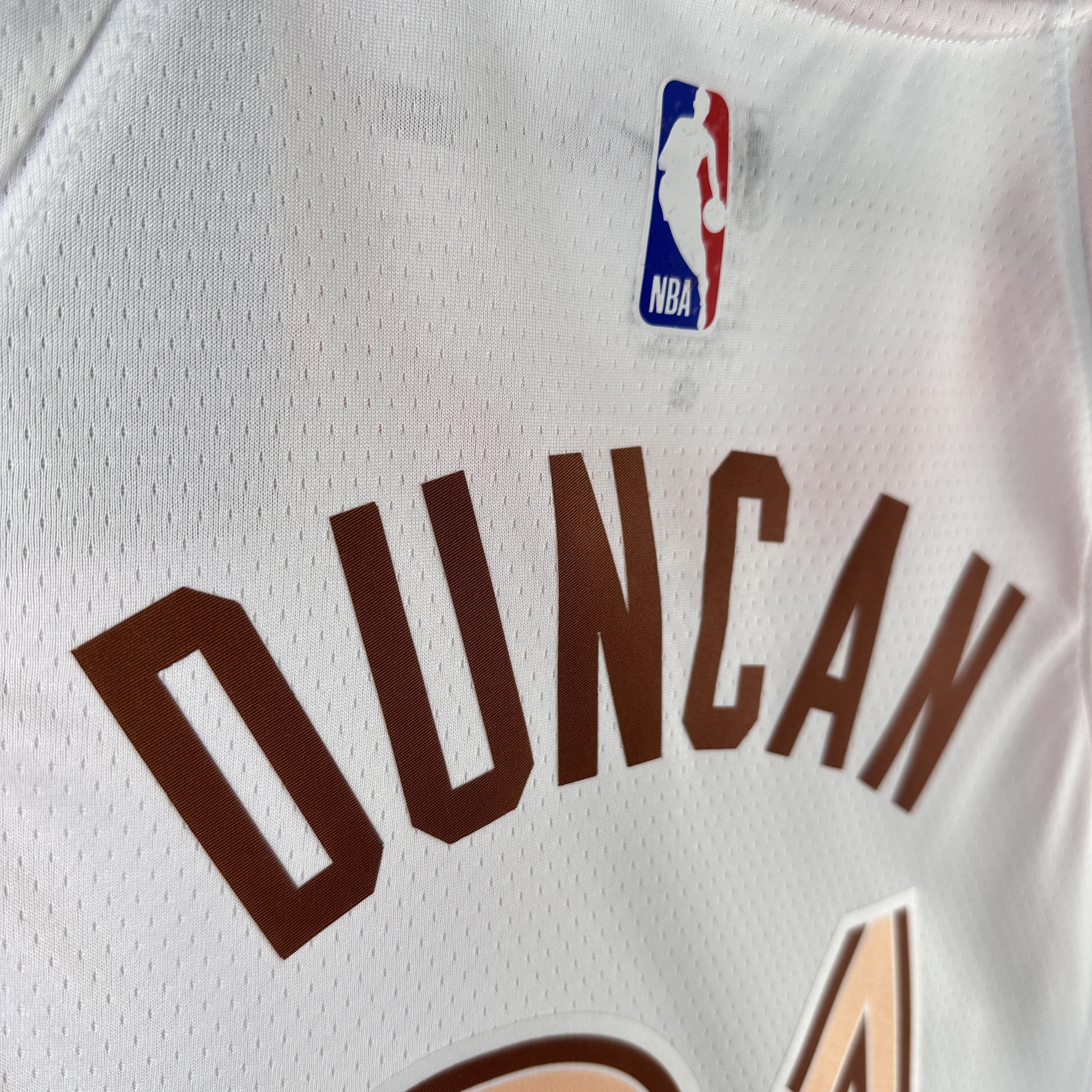 24 SEASON SAN ANTONIO SPURS CITY EDITION  #21 DUNCAN