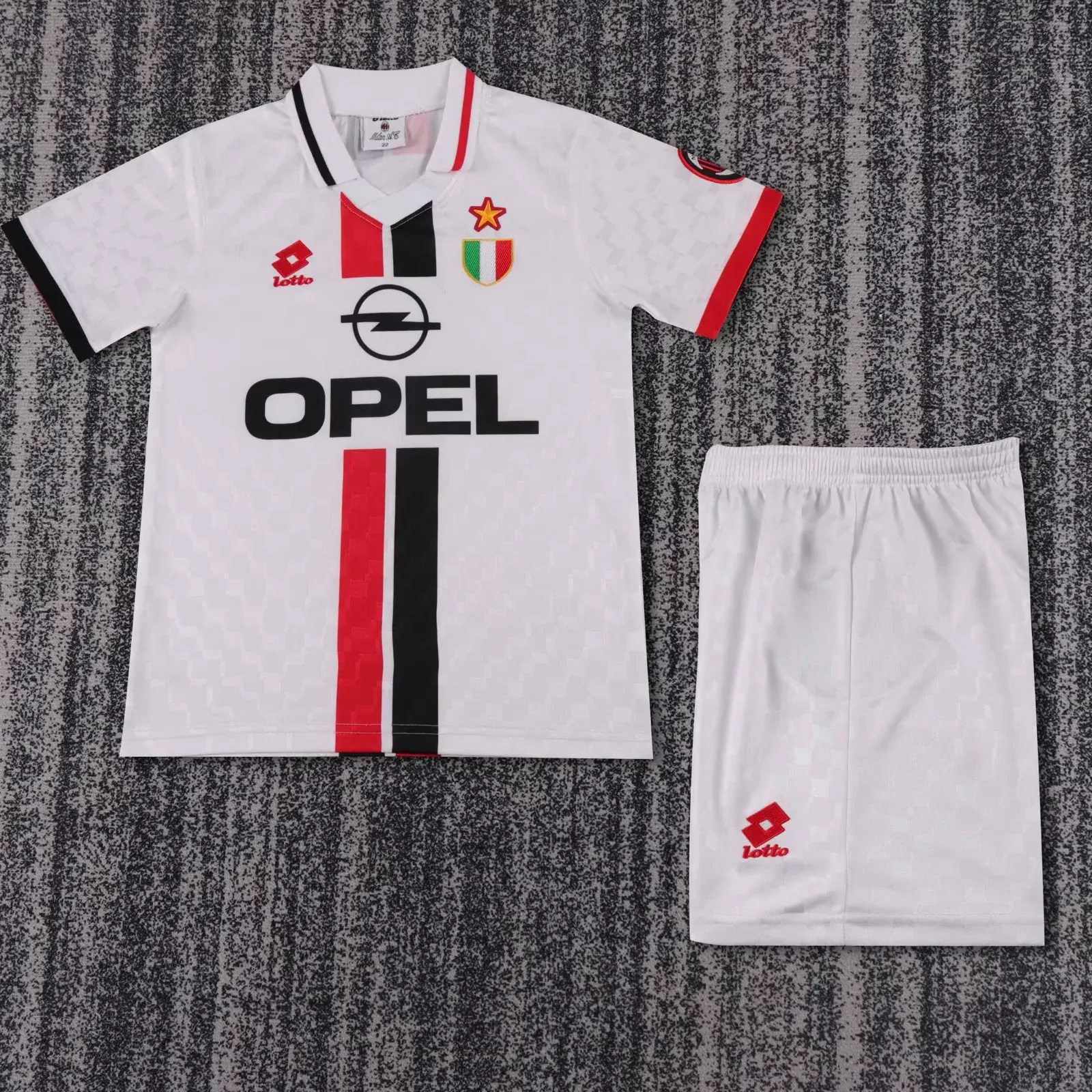 Kids Retro Kit AC Milan 96/97 Away