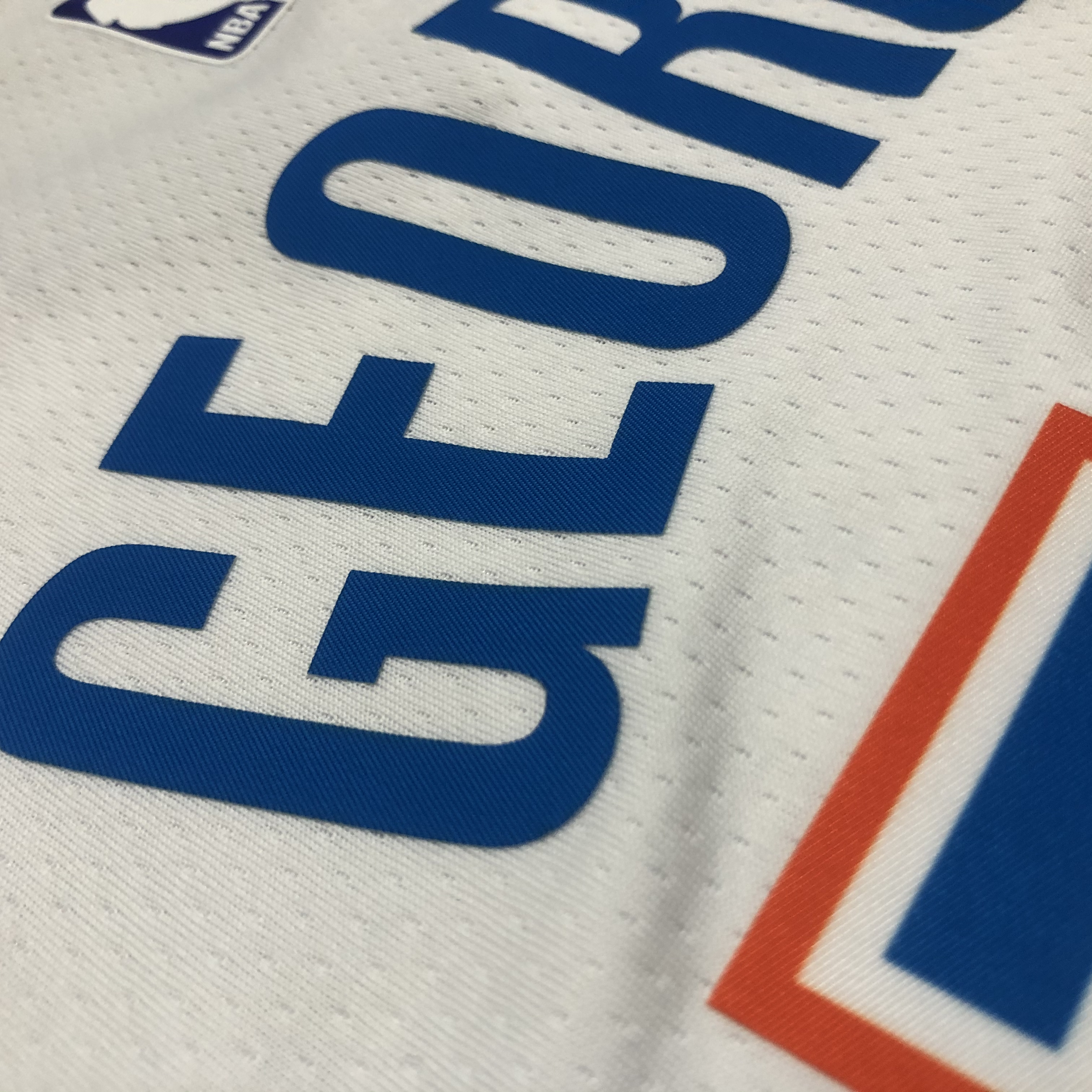 Oklahoma City Thunder White  No.13 George