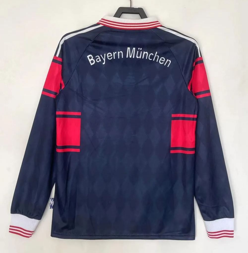 Retro 1997-99 Bayern Munich Home long sleeves
