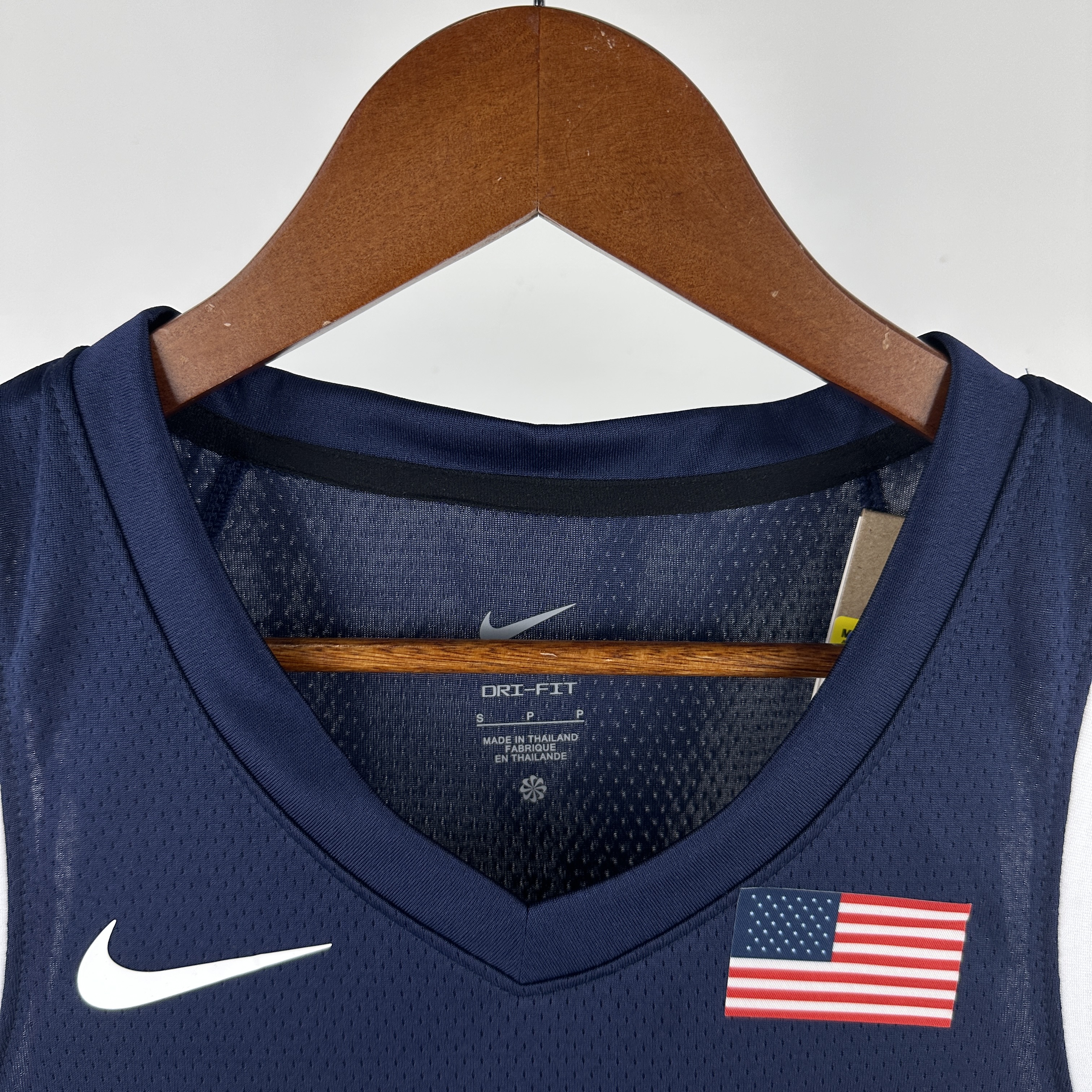 2024 Olympic Basketball USA Blue No.4 Curry