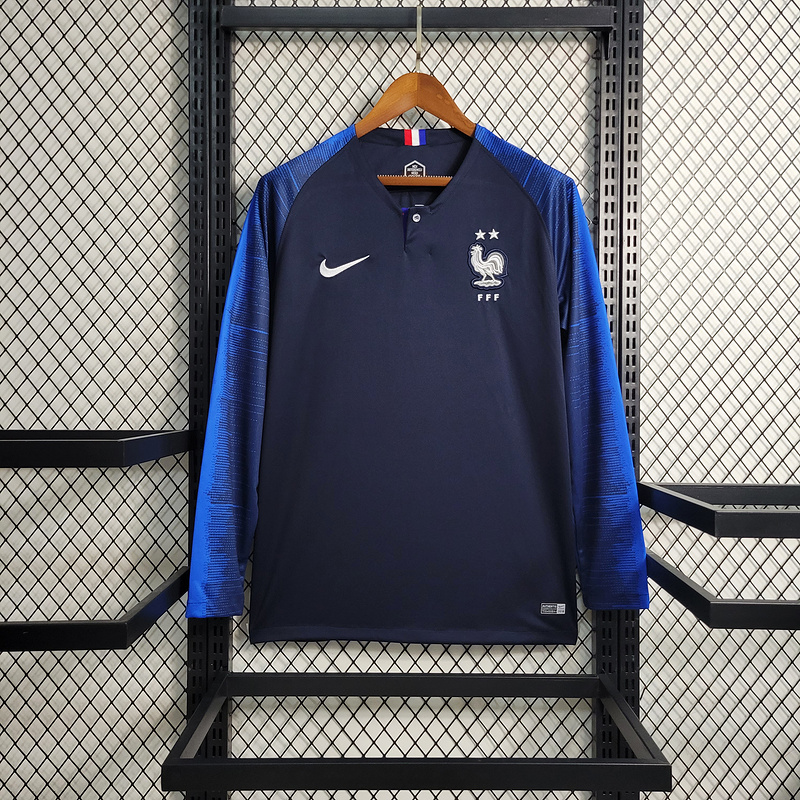 France 2018 World Cup Home  Long Sleeves S-XXL