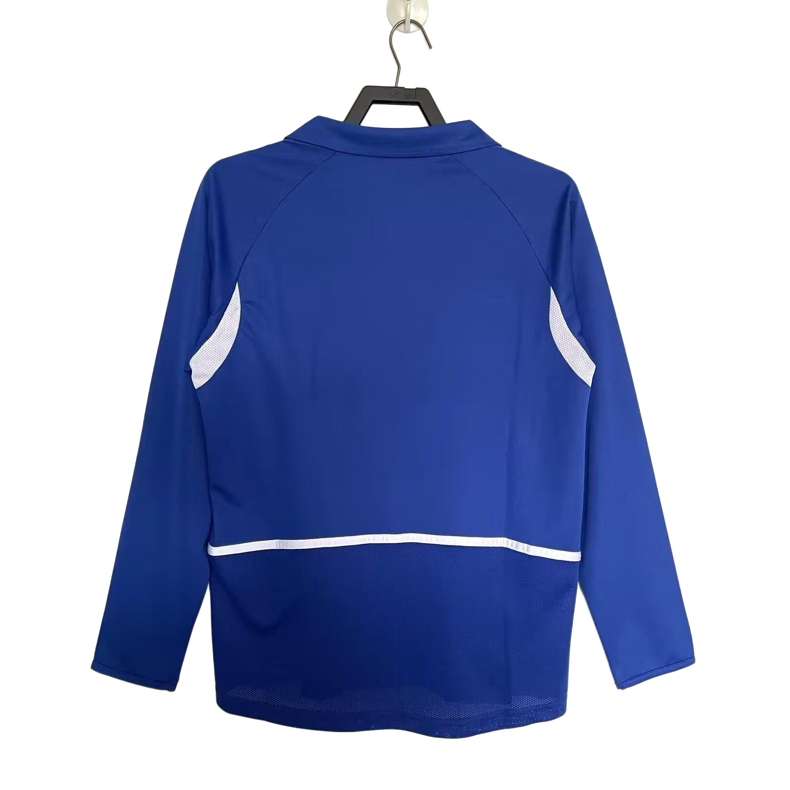 Retro  Brazil 2002 Away Blue Long Sleeves