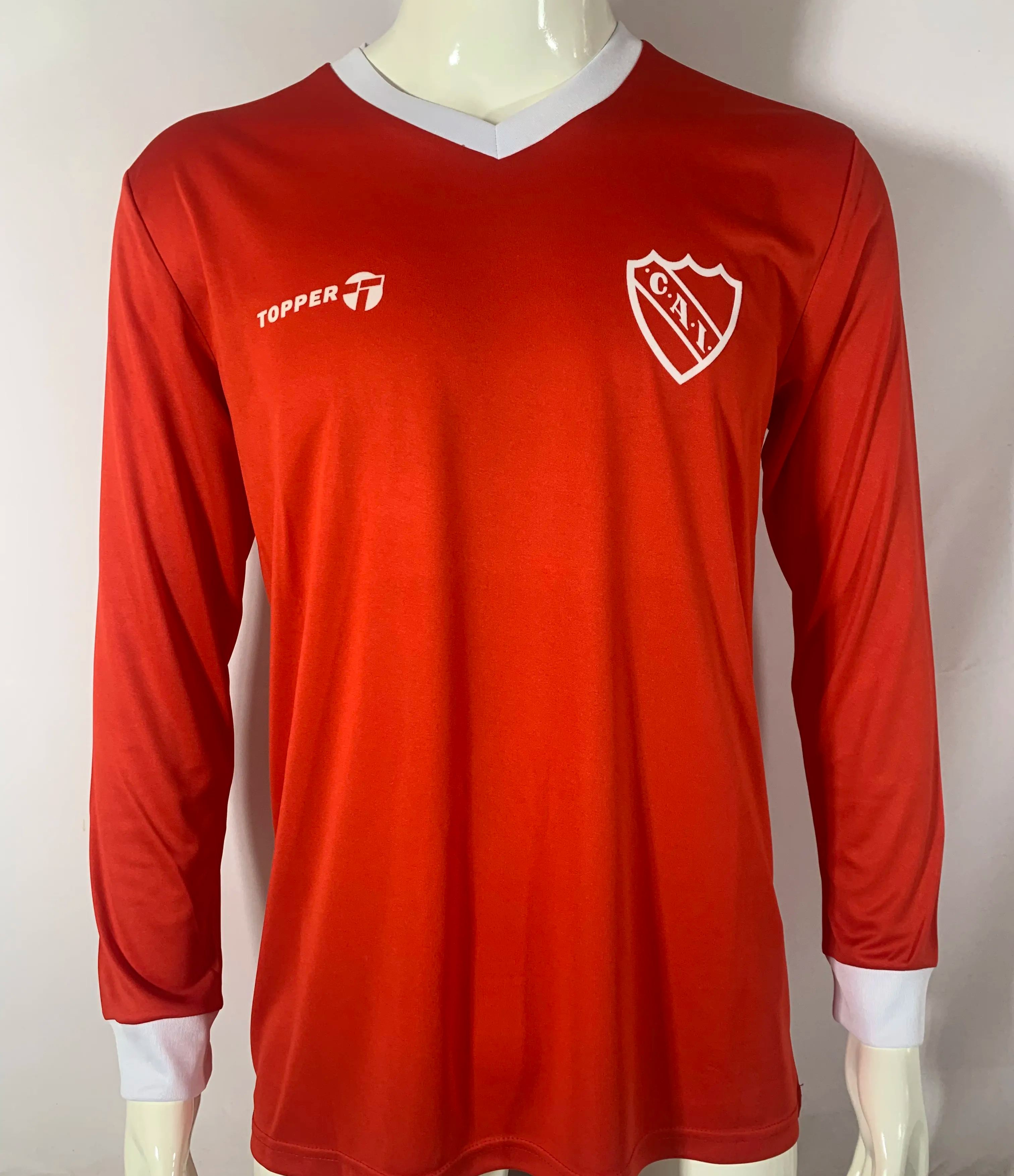 Retro Atlético Independiente 82/85 Home  Long Sleeves S-XXL