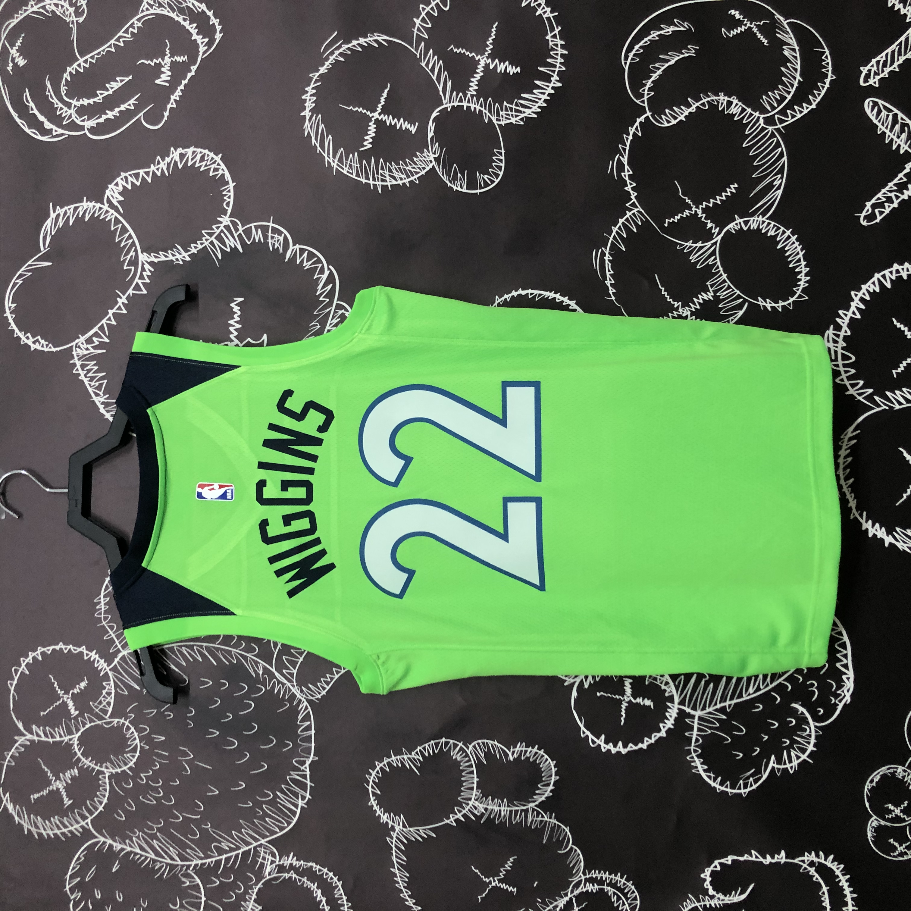 MINNESOTA TIMBERWOLVES GREEN  NO.22 WIGGINS