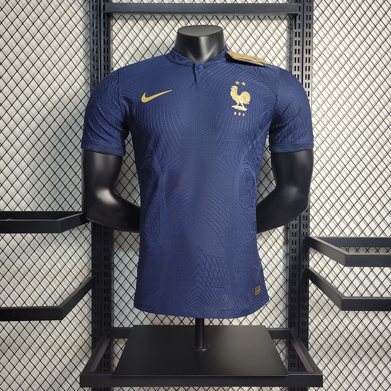 Player France 2022 World Cup Home Size S-XXL