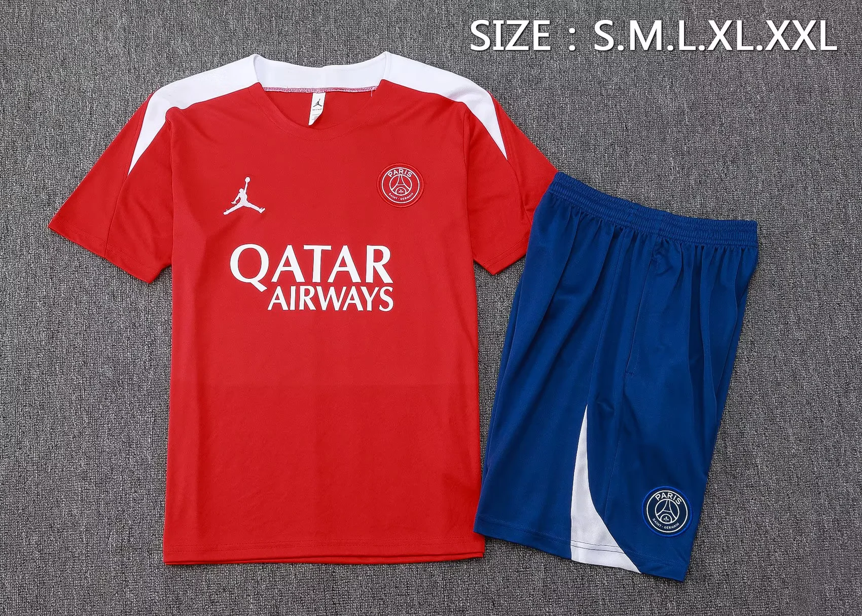 Paris training suit Red D1291