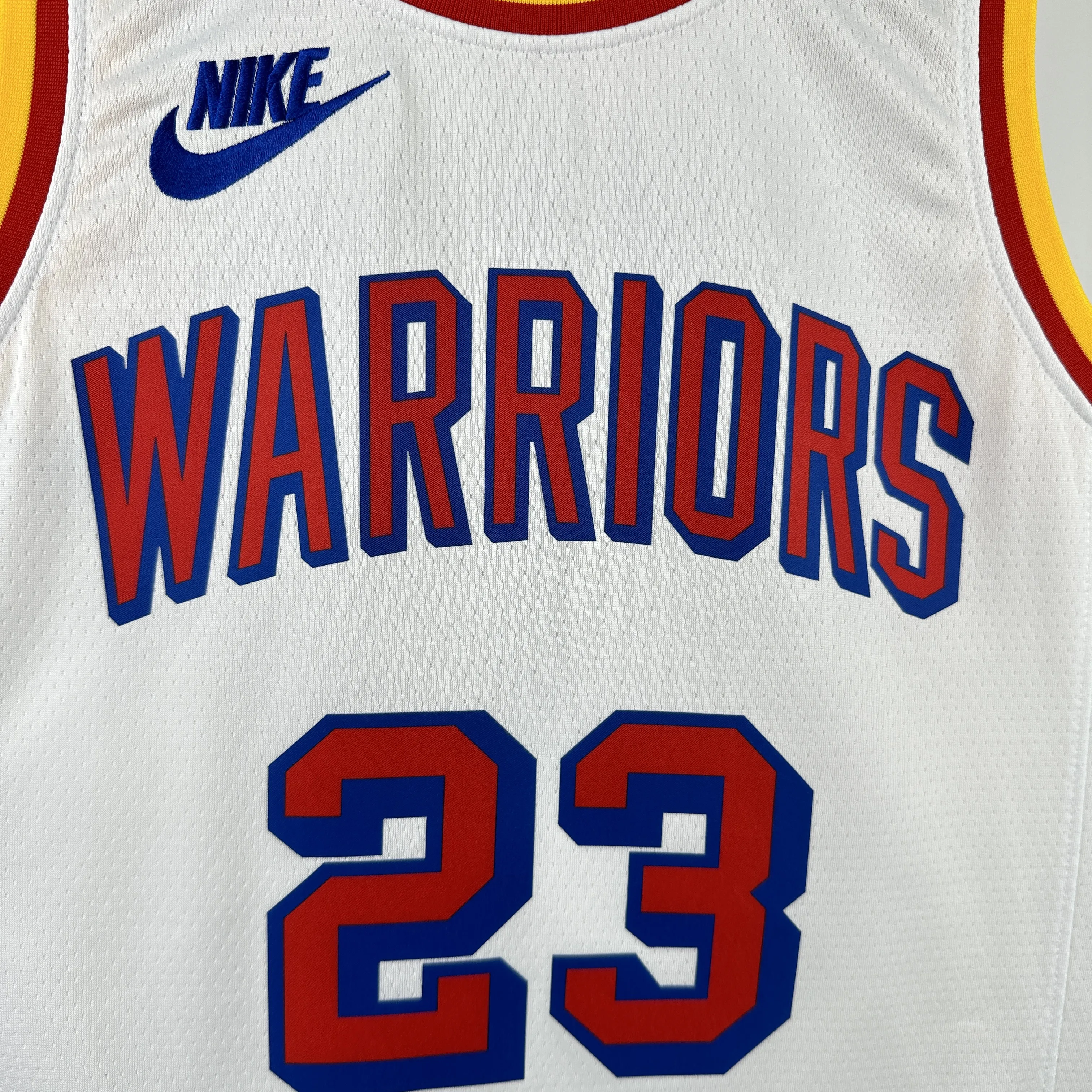 25 Season Golden State Warriors White  #23