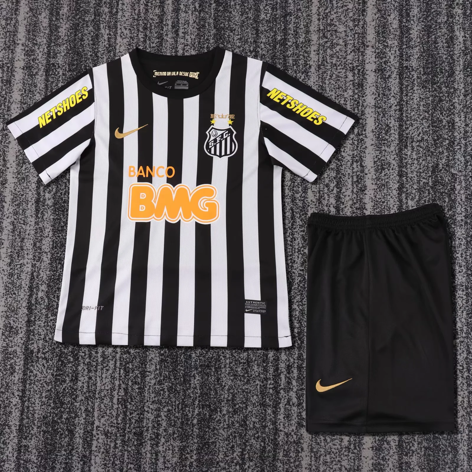 Kids Retro Kit Santos 2012/13 Away