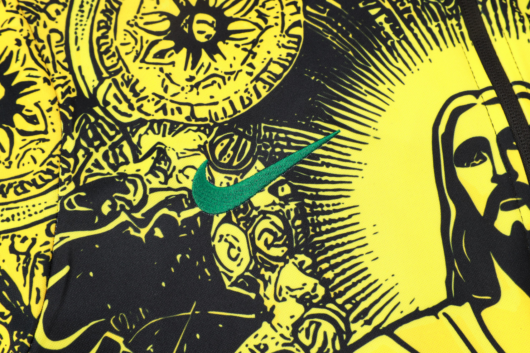 Adult / Kids Brasil 24/25 Full zipper training suit Yellow