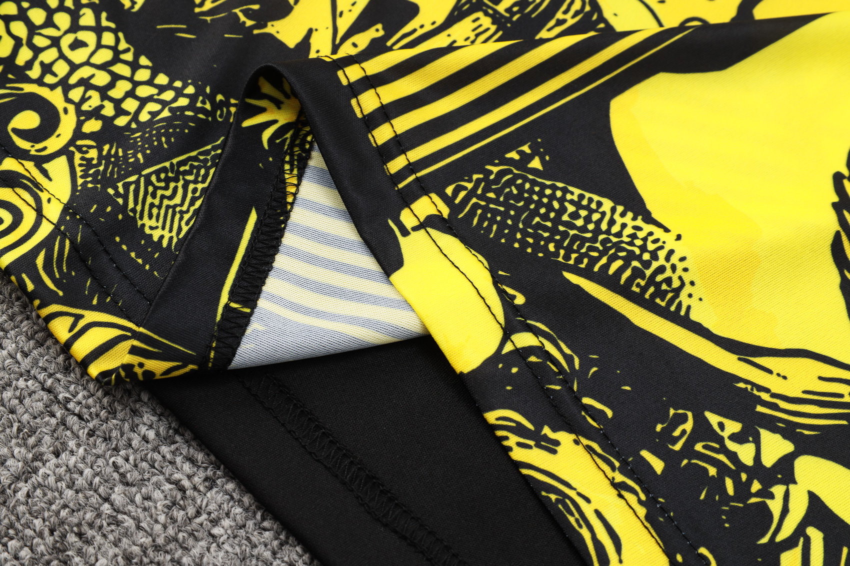 Brasil Sleevesless Training Suit Yellow D1214