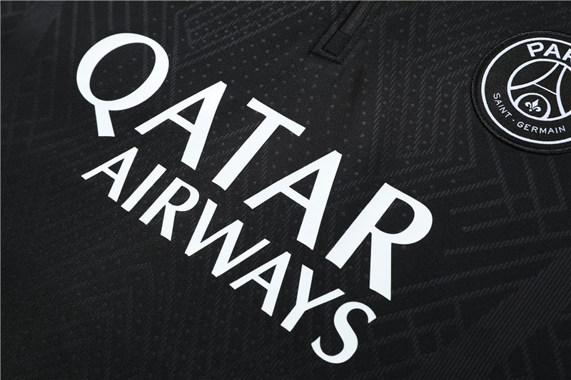 PSG Black Training Suit S-XXL