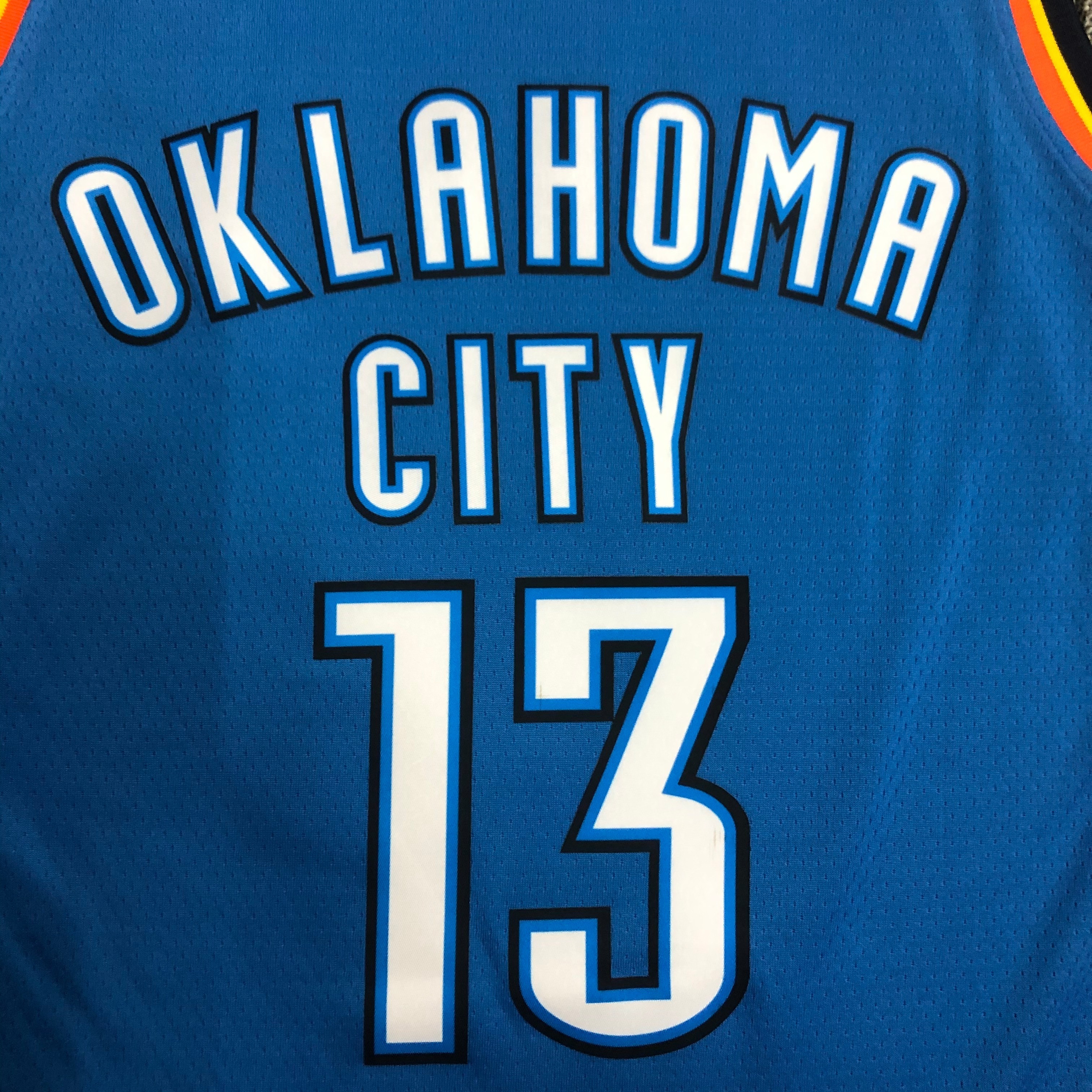Oklahoma City Thunder Blue  No.13 HARDEN