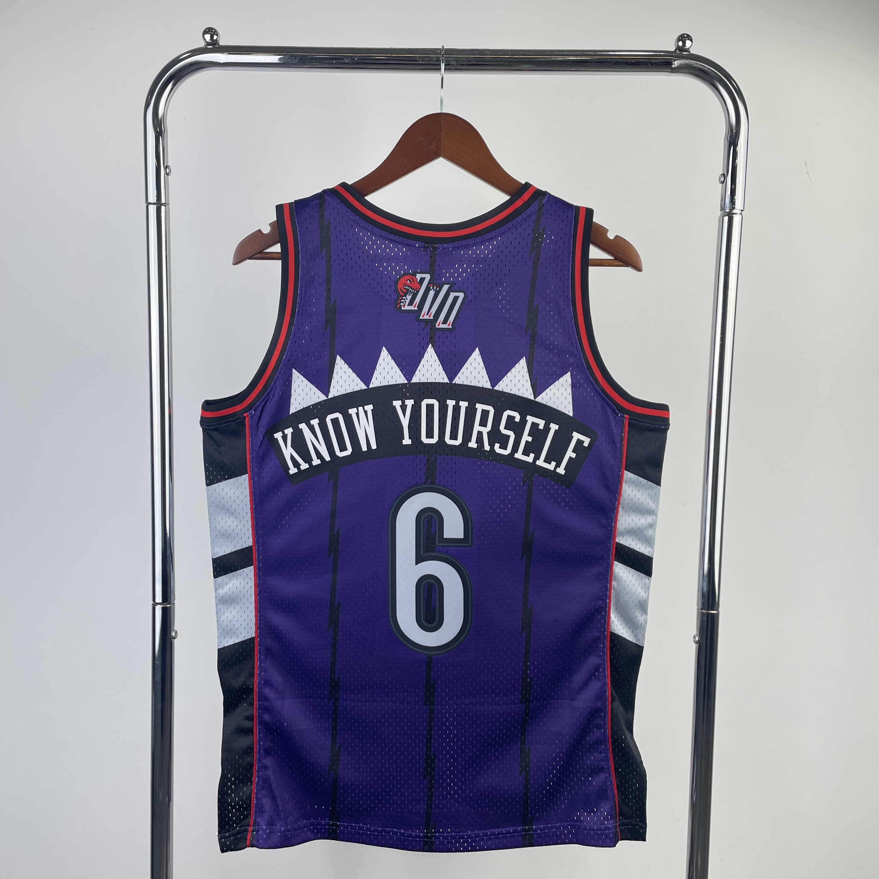 MN Heat Pressed Vintage : SW Toronto Raptors Purple  No.6