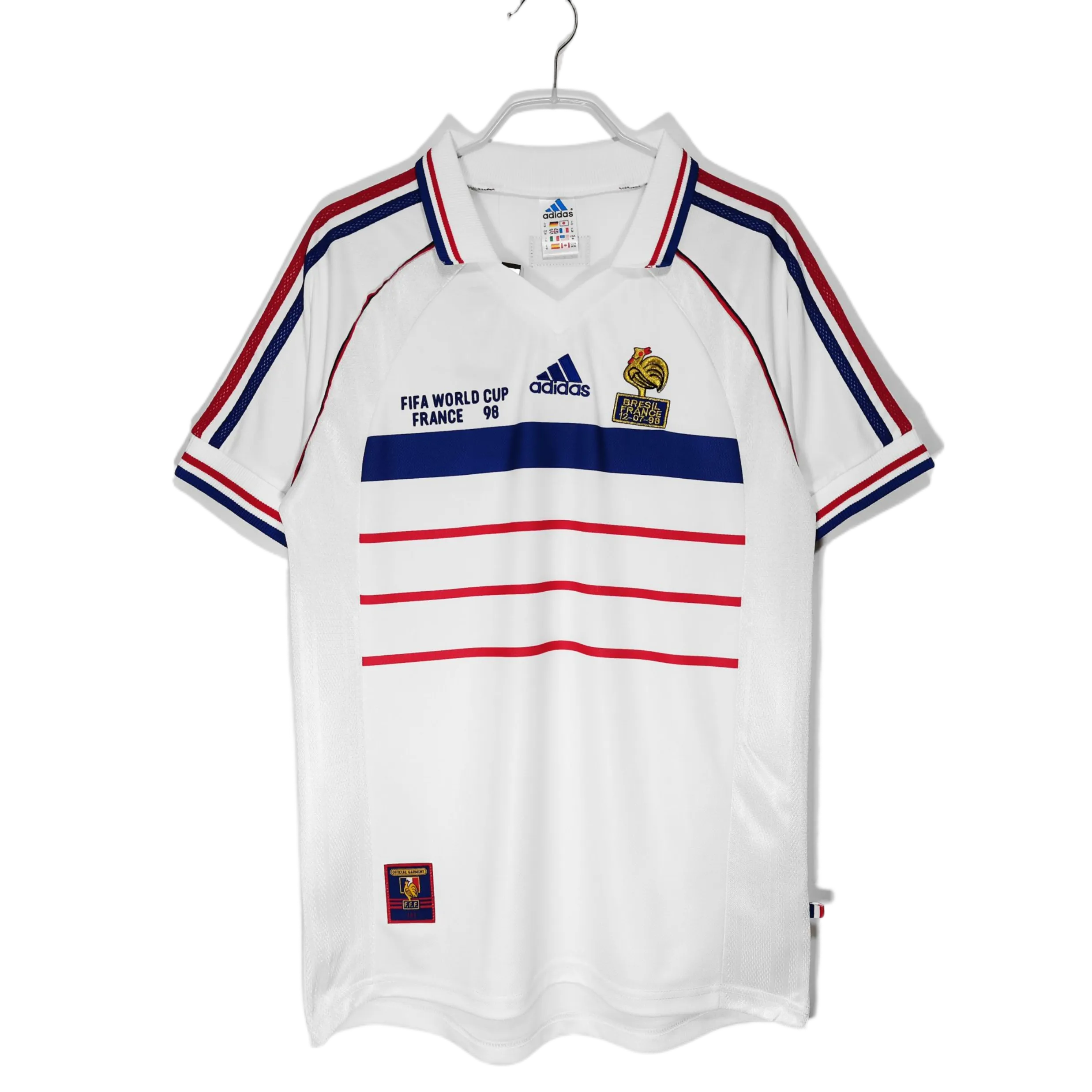 Retro  France 1998 Away Final White