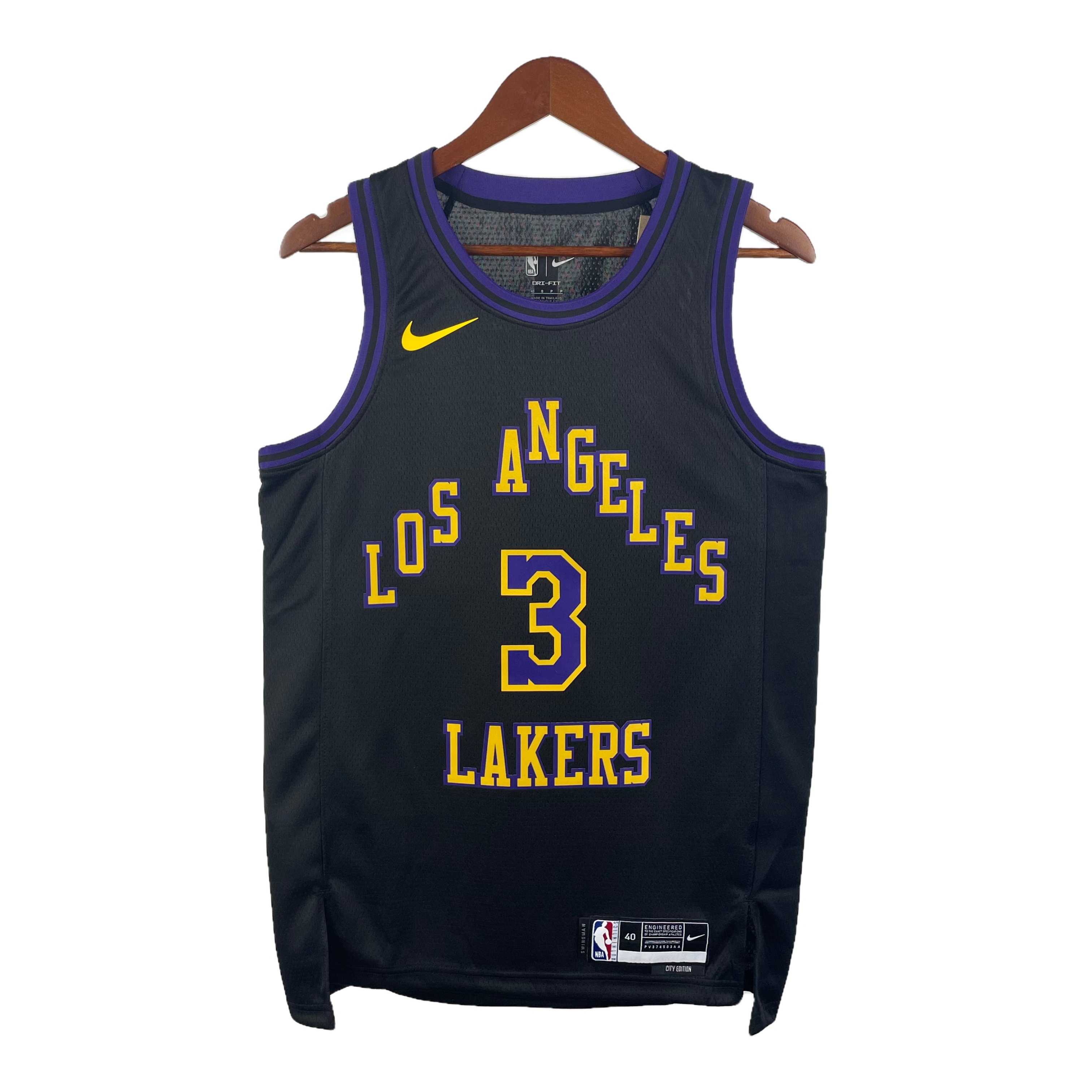 24 Season Lakers City Edition No. 3 DAVIS
