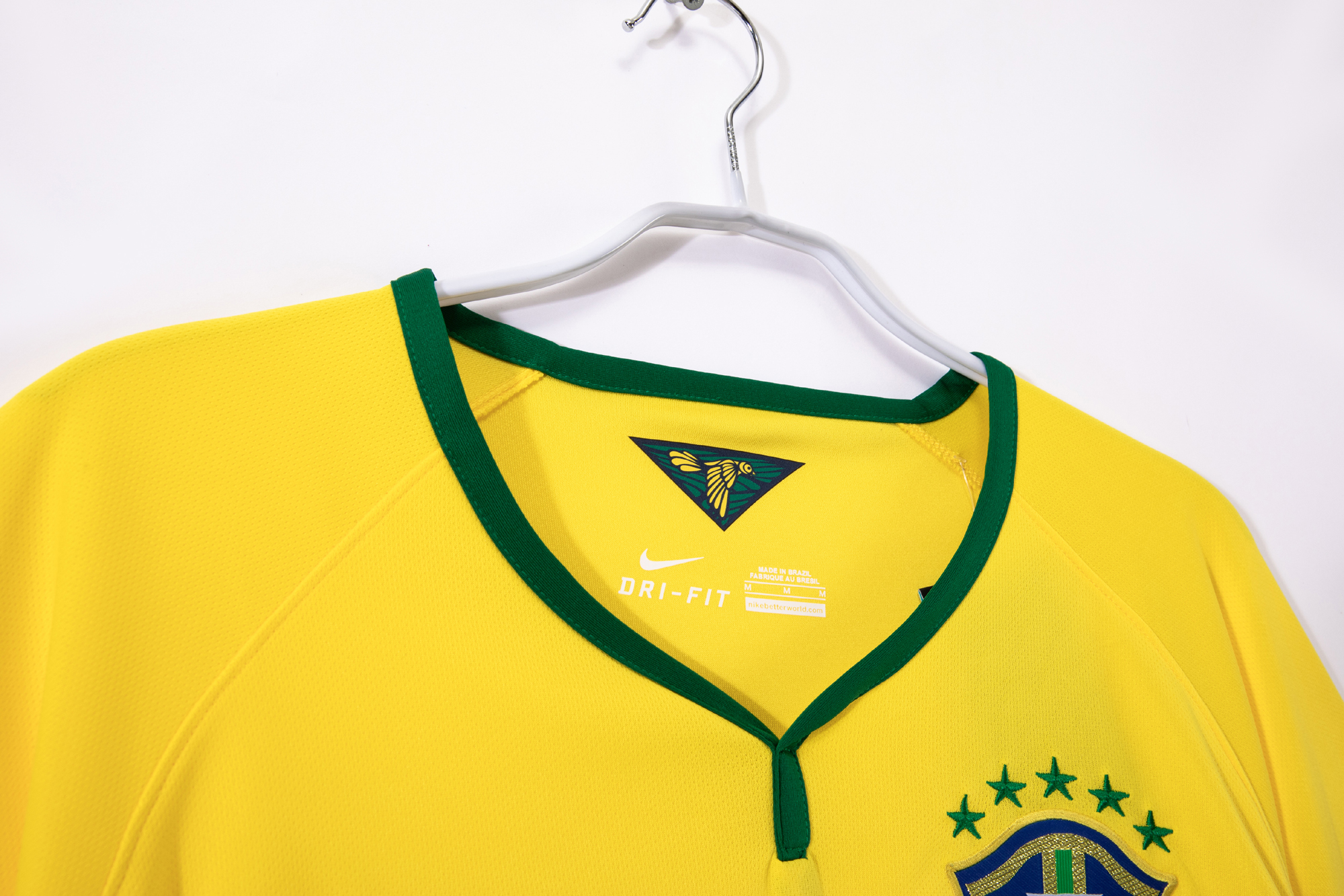 Retro 2014 Brasil Home  S-XXL