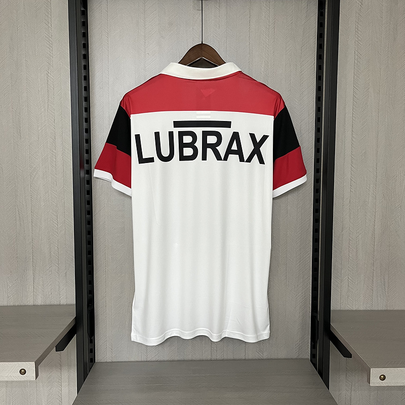 Retro  1986 Flamengo Away White