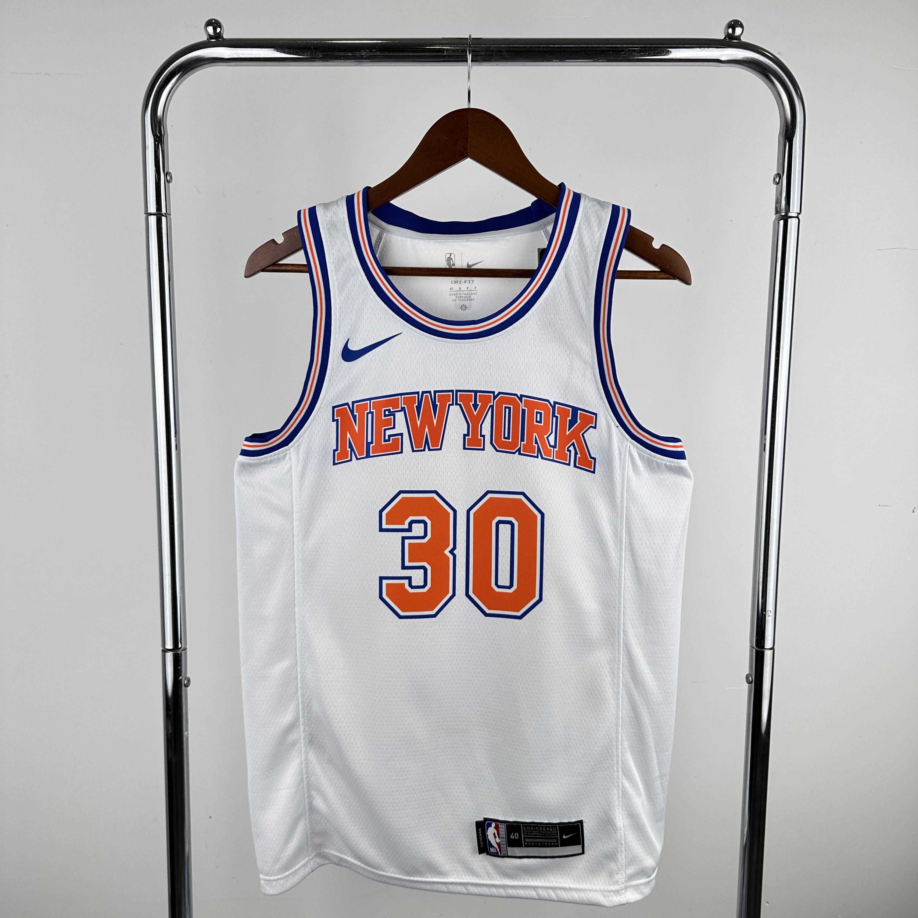 19 season New York Knicks White   No.30