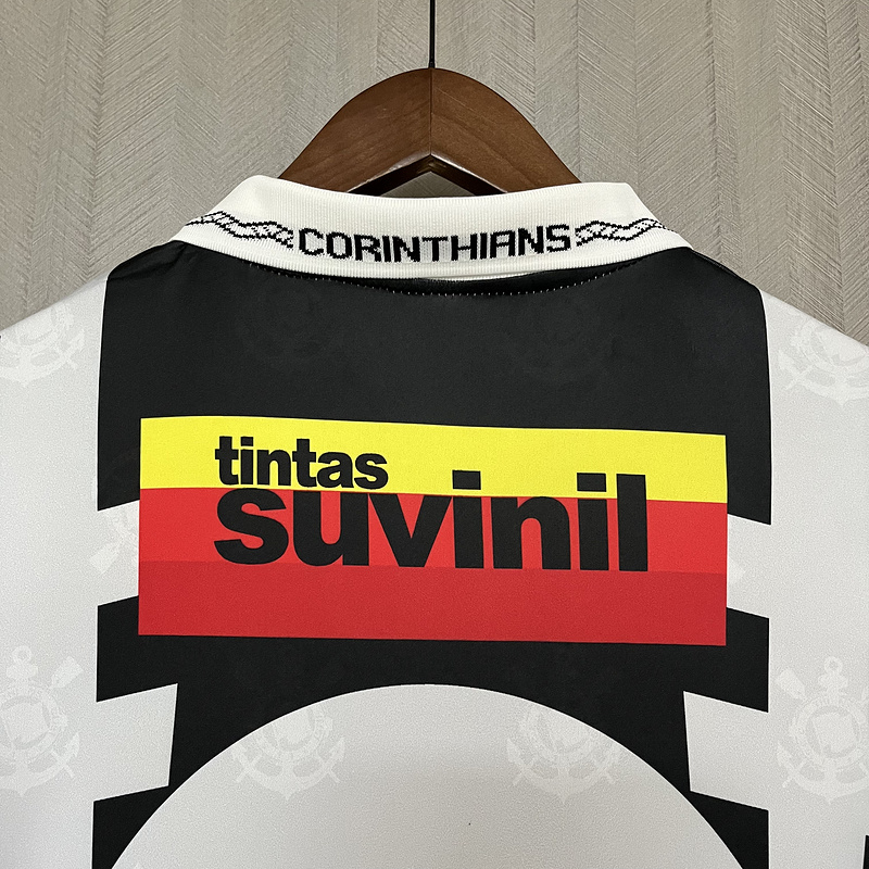 Retrô 1995-96 Corinthians S-XXL
