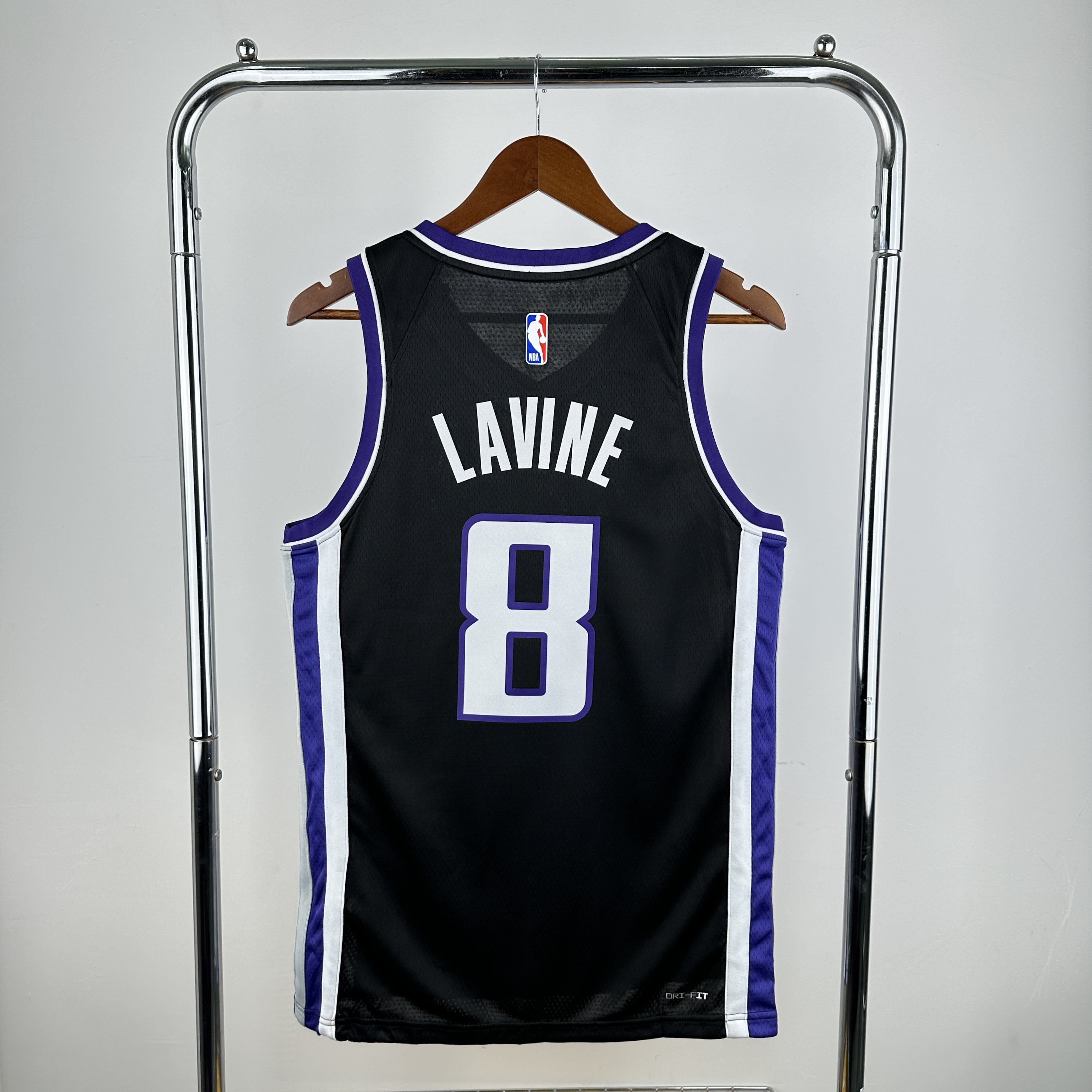 24 SEASON SACRAMENTO KINGS Away Black  #8 Lavine