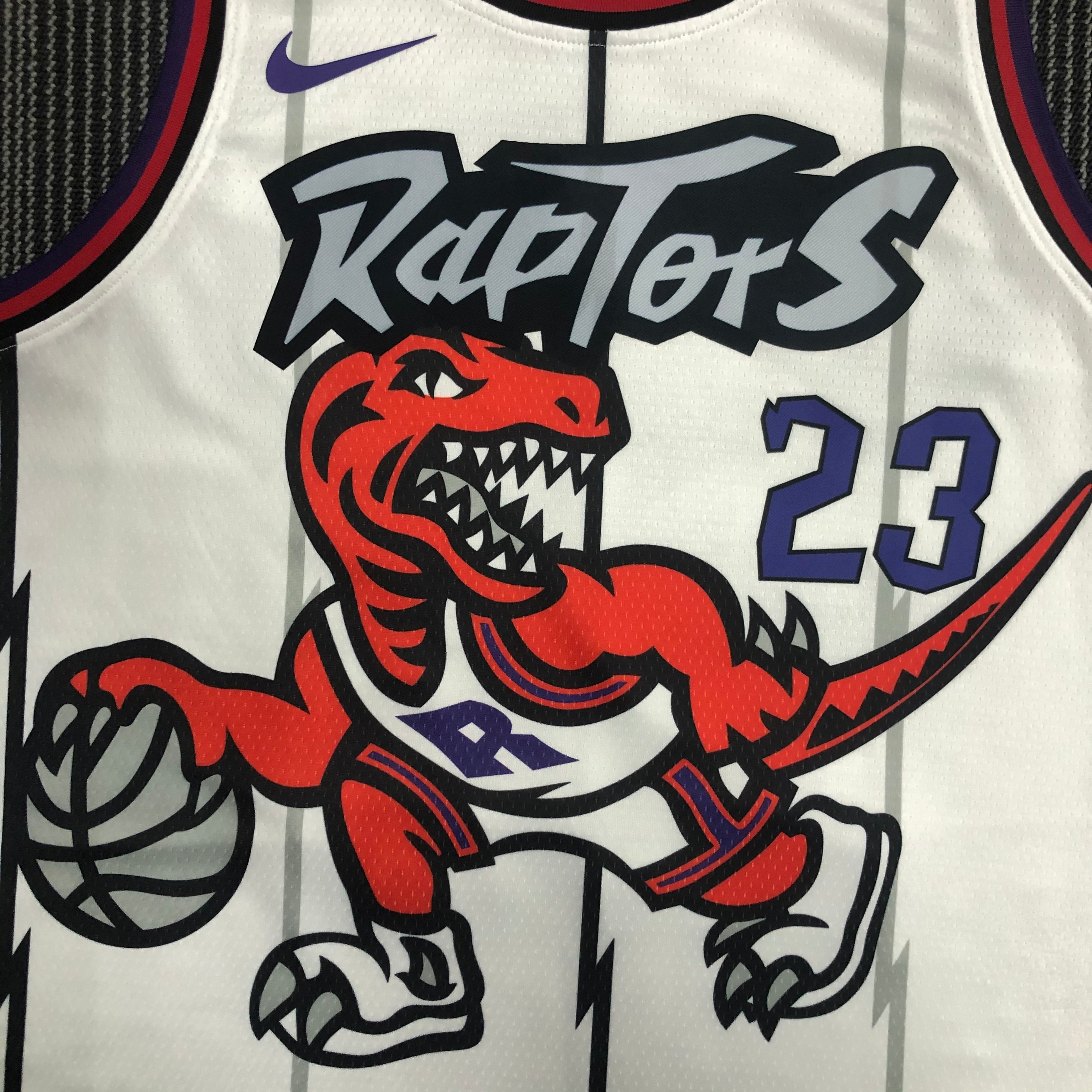 Toronto Raptors White  No.23 Vanvleet