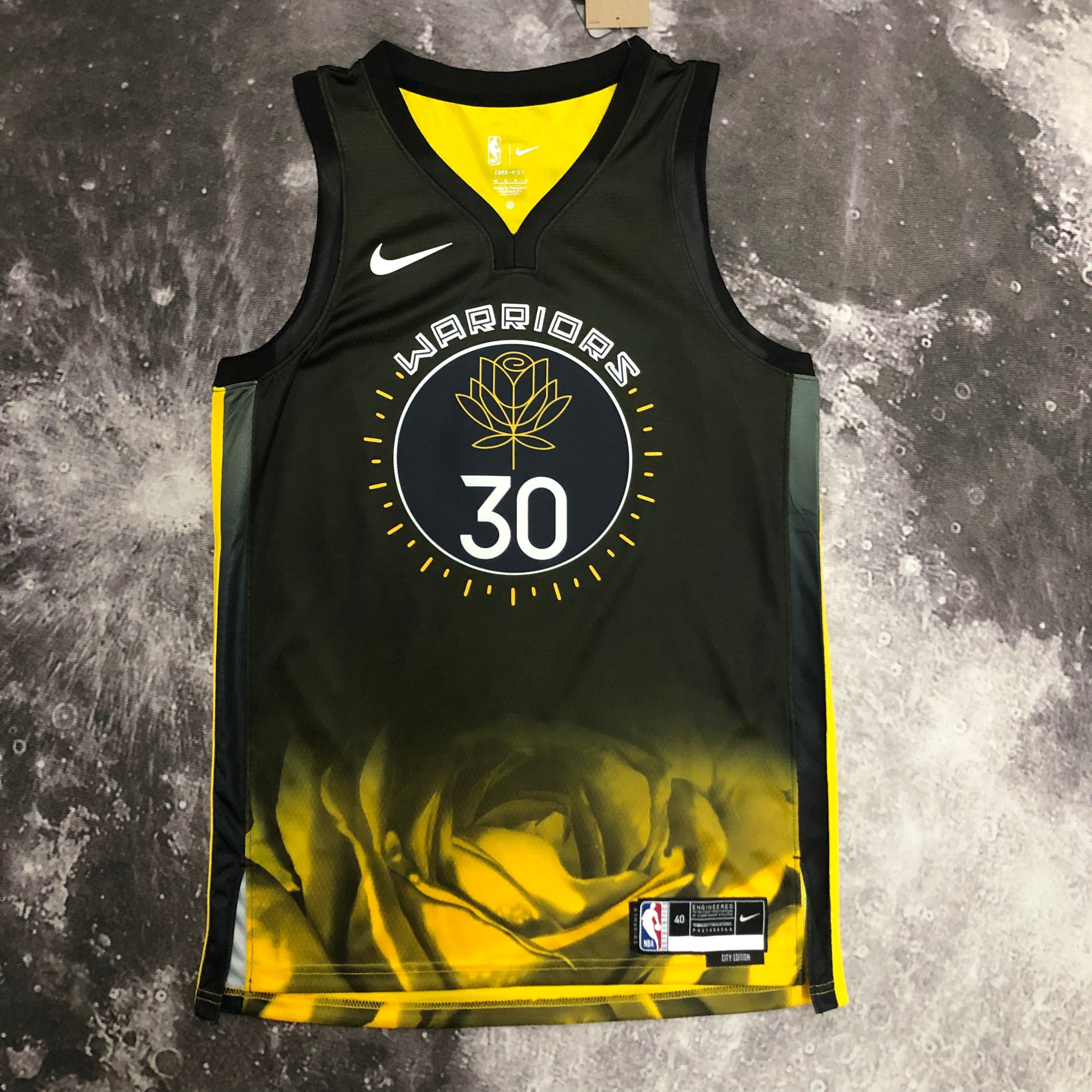 Season 23 Warriors City Edition No.30 Curry