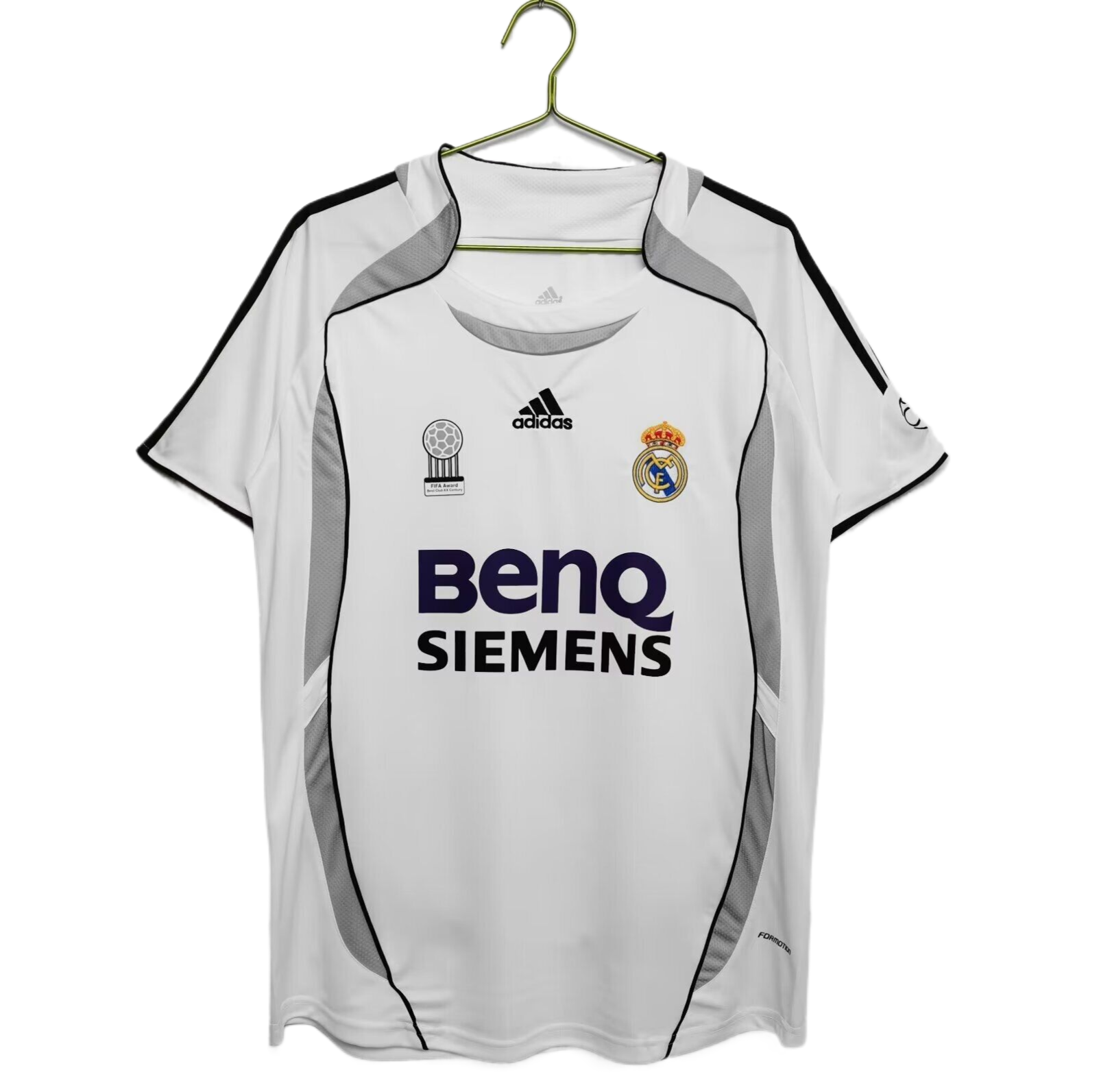 Retro  Real Mαdrid 06/07 Home White