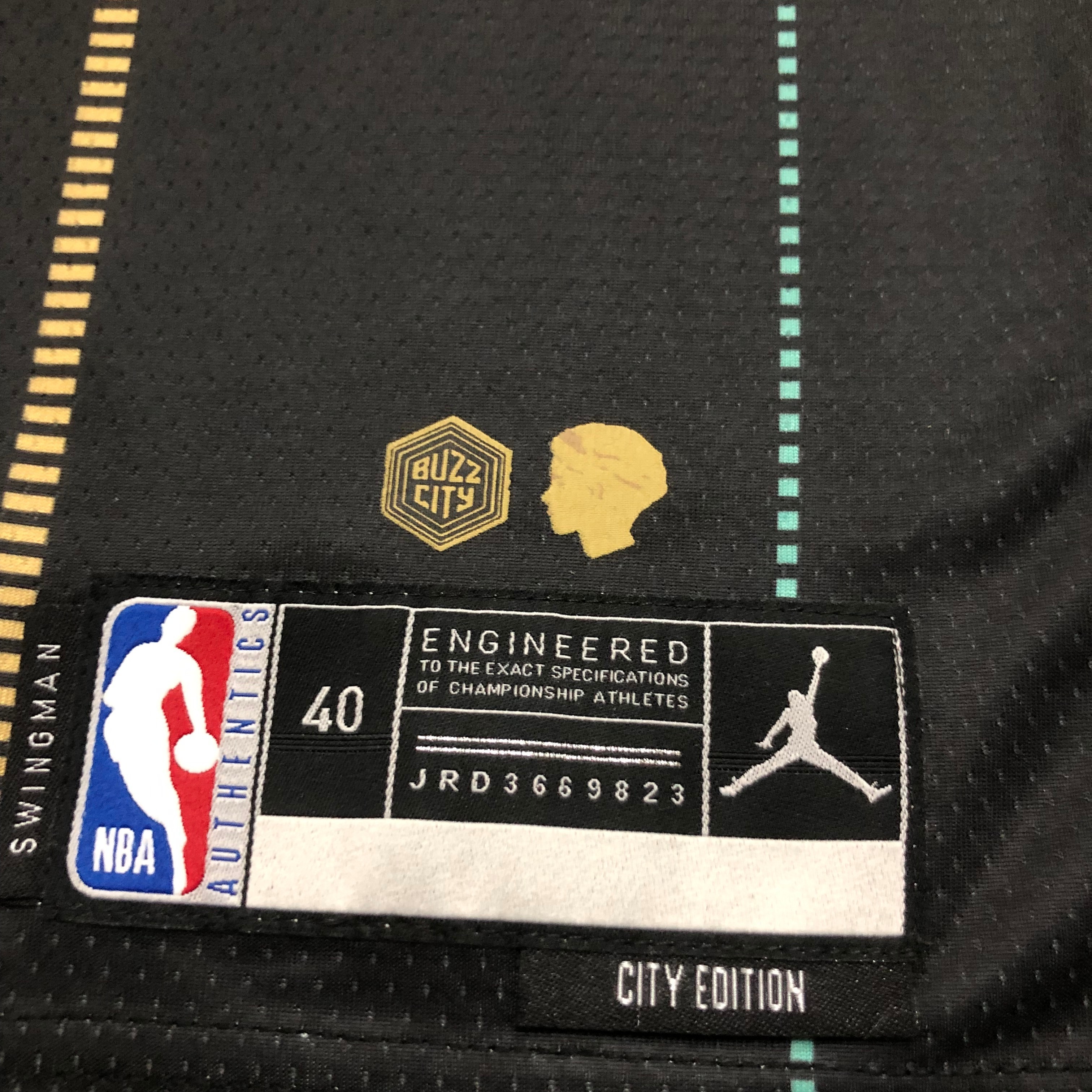 23 Season Hornets City Edition No.1 Ball