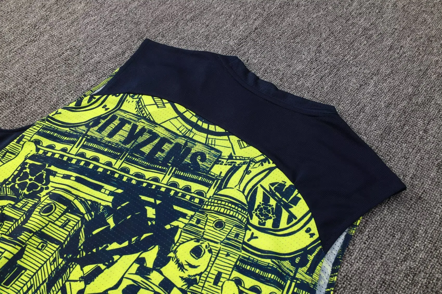 Manchester City Sleevesless Training Suit D1281