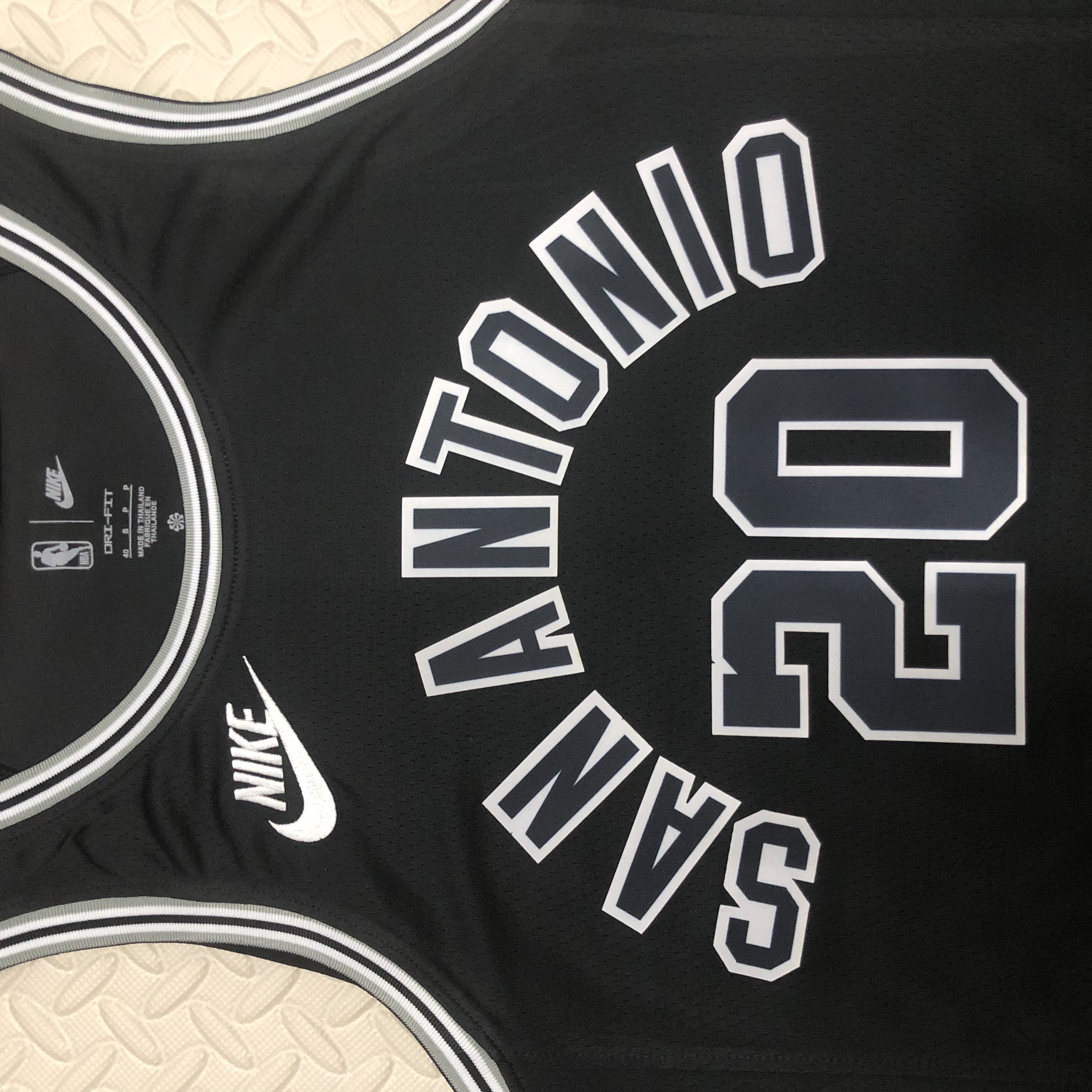 23 Season SAN ANTONIO SPURS Black  #20