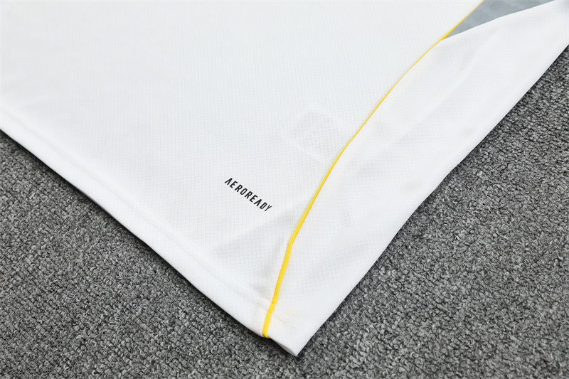 Adult/ Kids 2526 Short Sleeves Training suit White