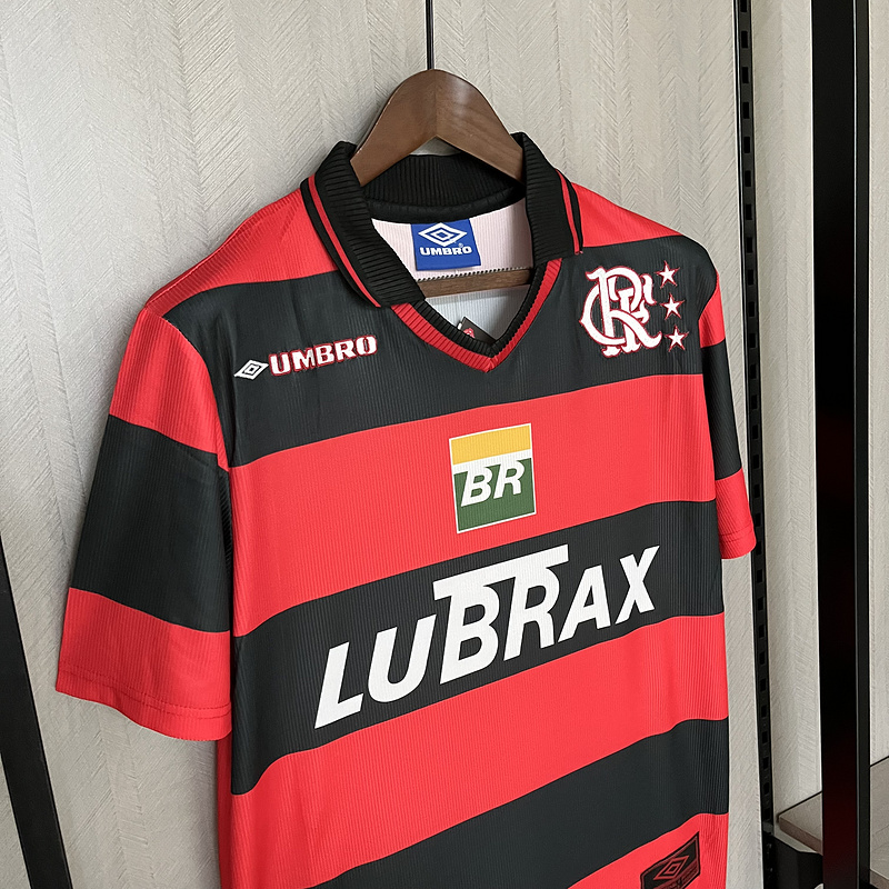 Retro  1995 Flamengo Home Red