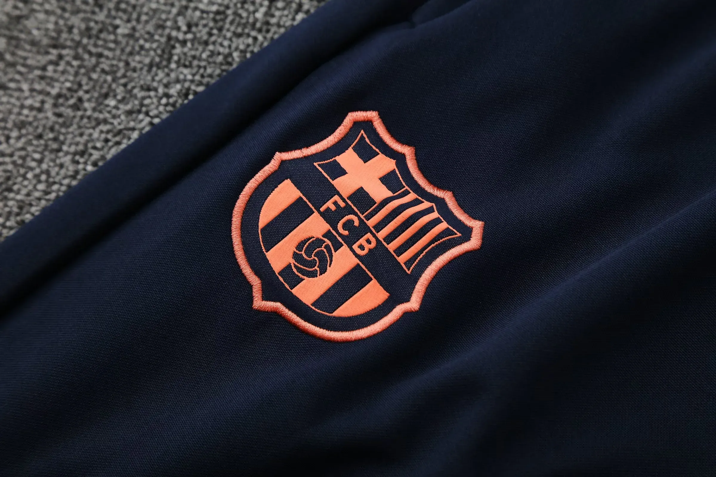 2425 Barcelona half zipper Training suit