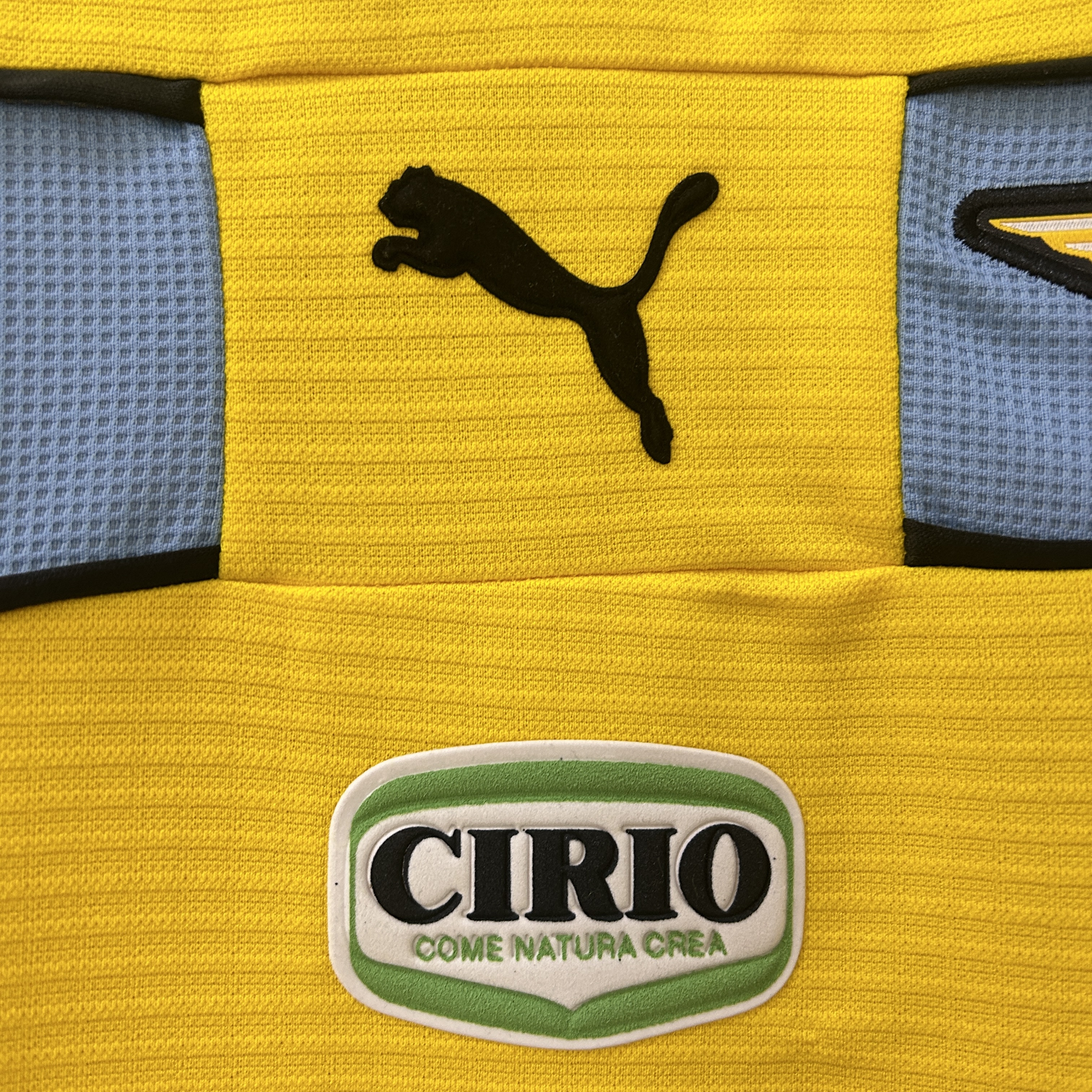Retro 1998/99 Lazio Yellow Kit S-XXL